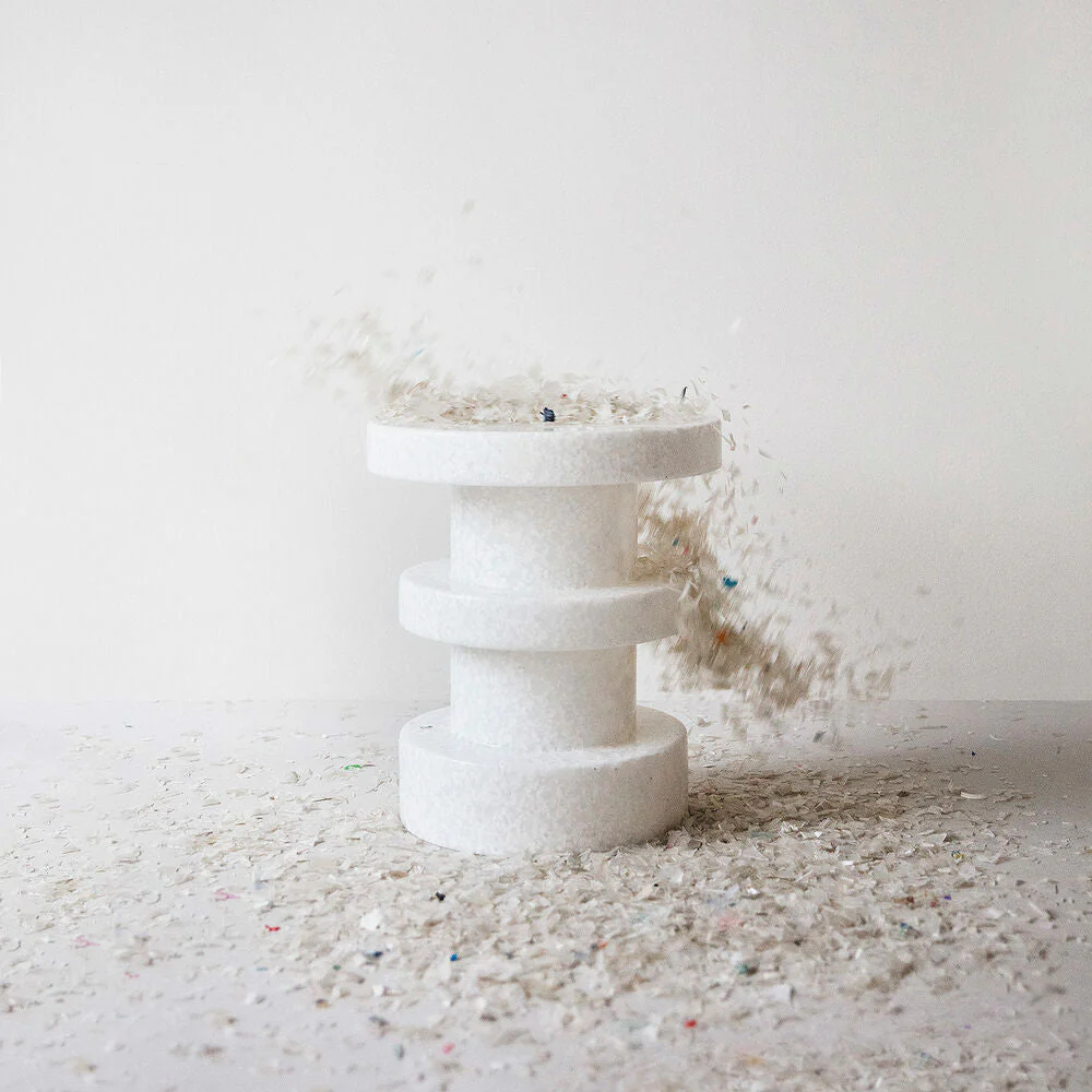 normann copenhagen | bit stool stack | white-white - Image 5