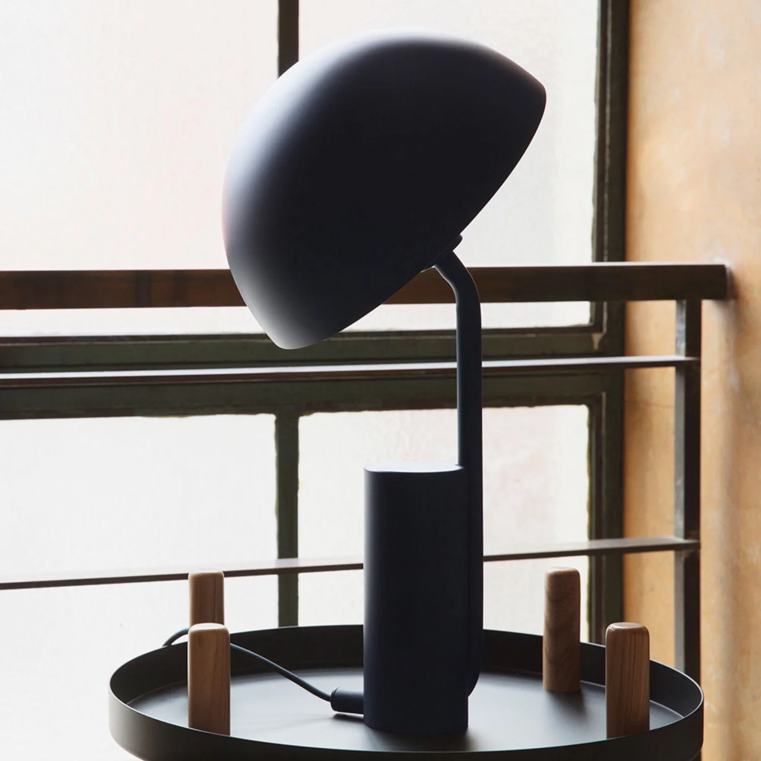 normann copenhagen | block table round | black - Image 5