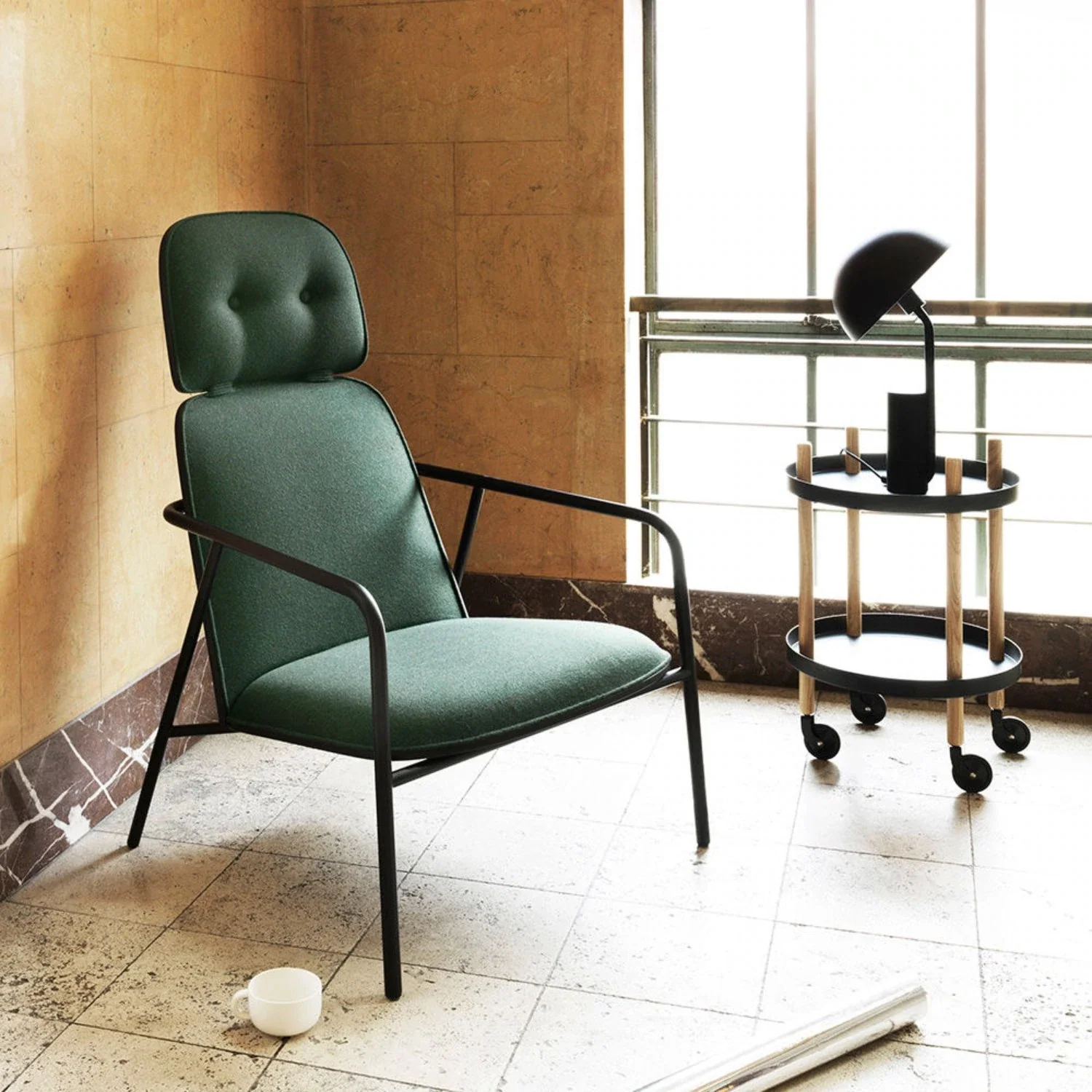 normann copenhagen | block table round | black - Image 9
