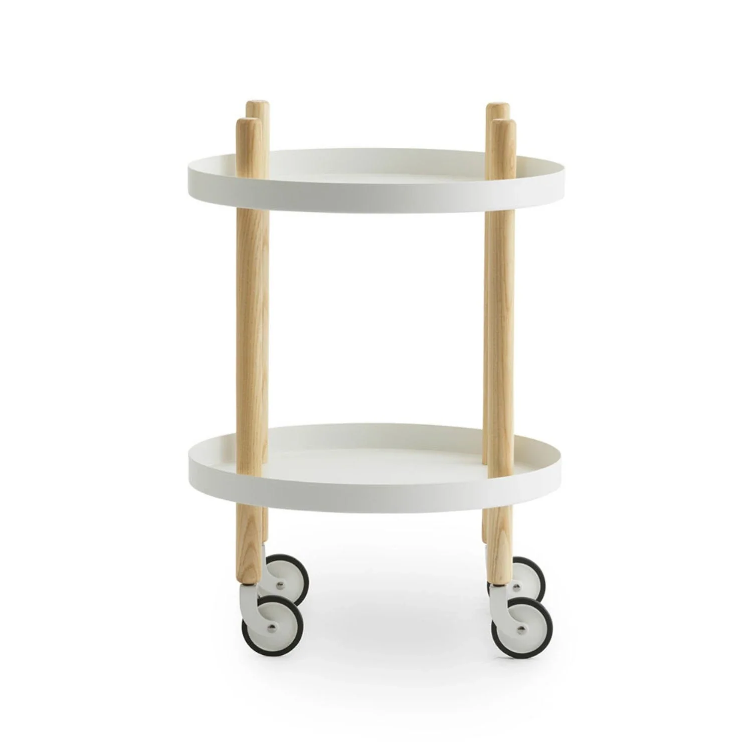 normann copenhagen | block table round | white - Image 14