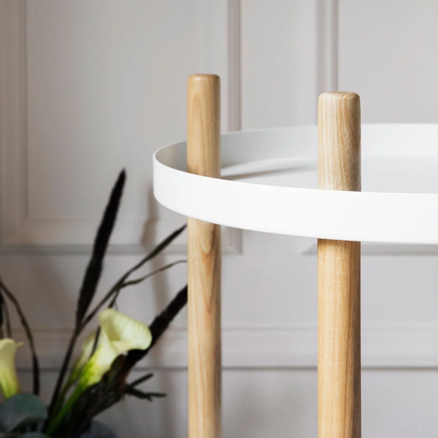 normann copenhagen | block table round | white - Image 9