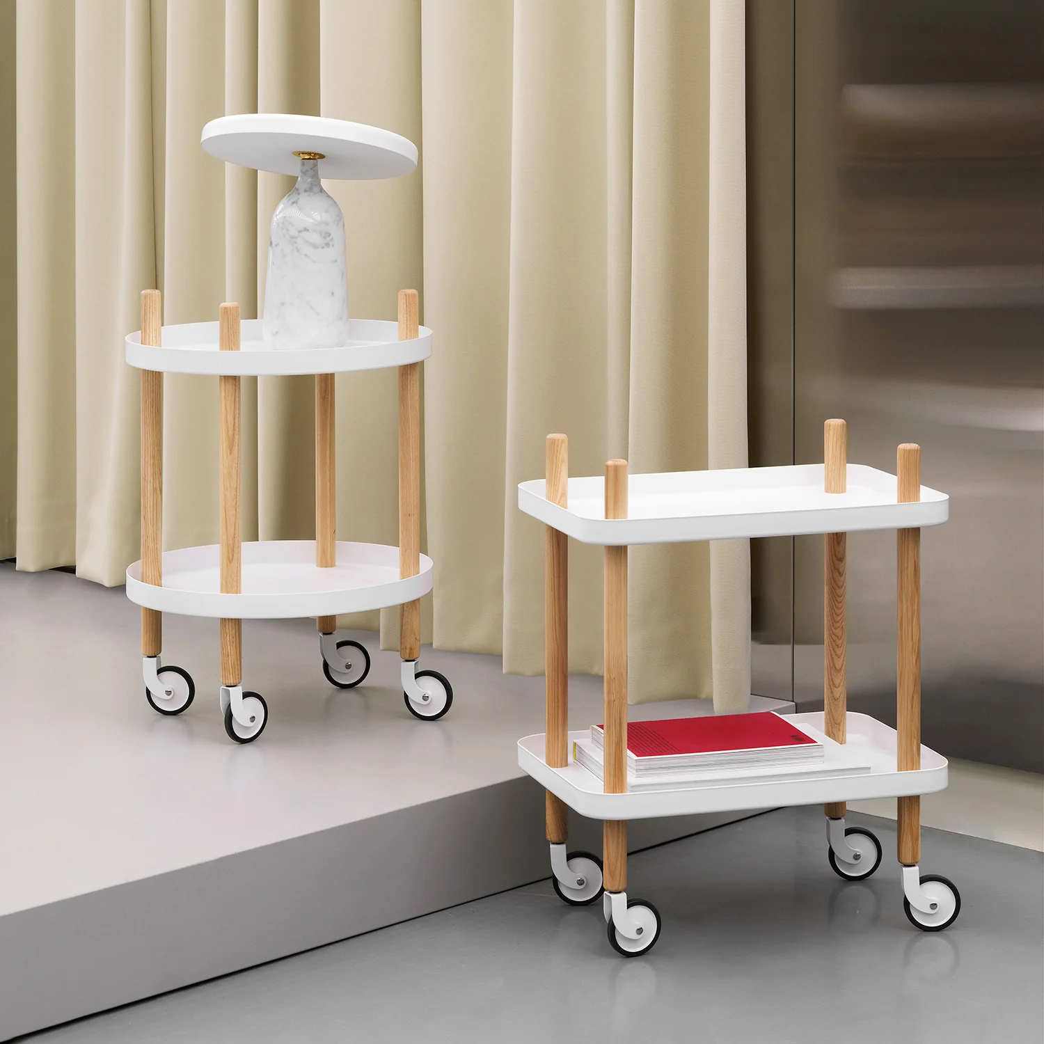 normann copenhagen | block table | white - Image 4