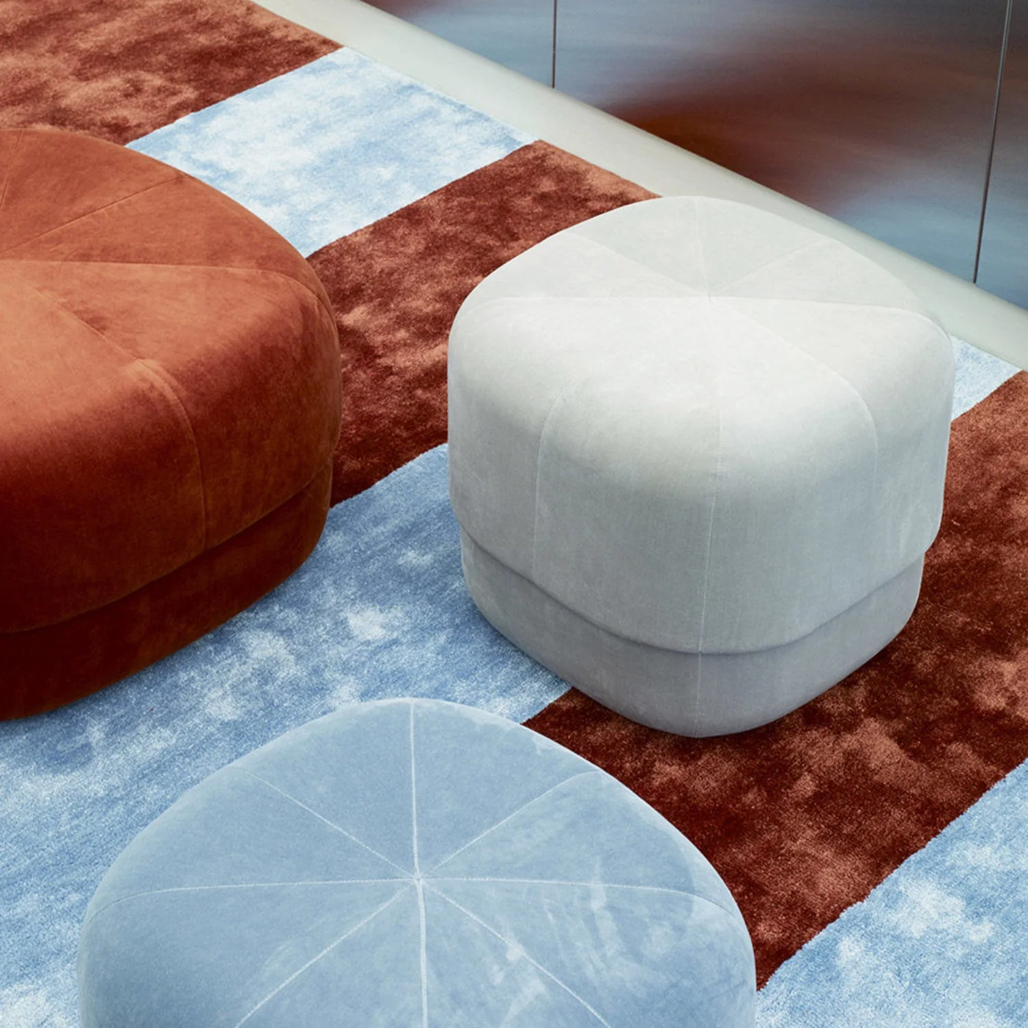normann copenhagen | circus pouf | beige grey small - Image 3
