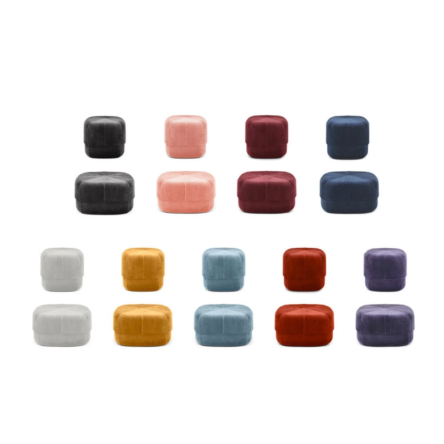 normann copenhagen | circus pouf | rust large - Image 3