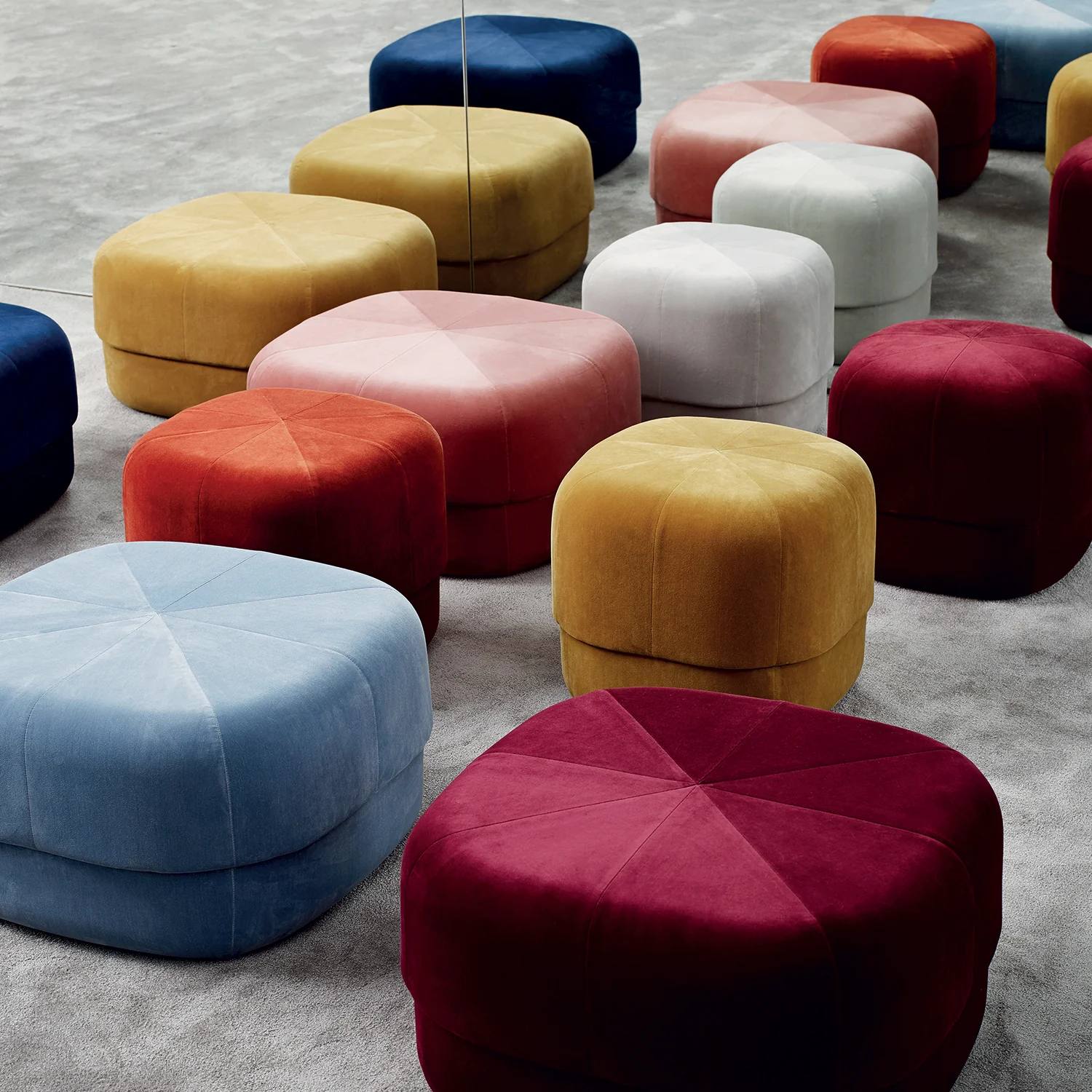 normann copenhagen | circus pouf | rust small - Image 3
