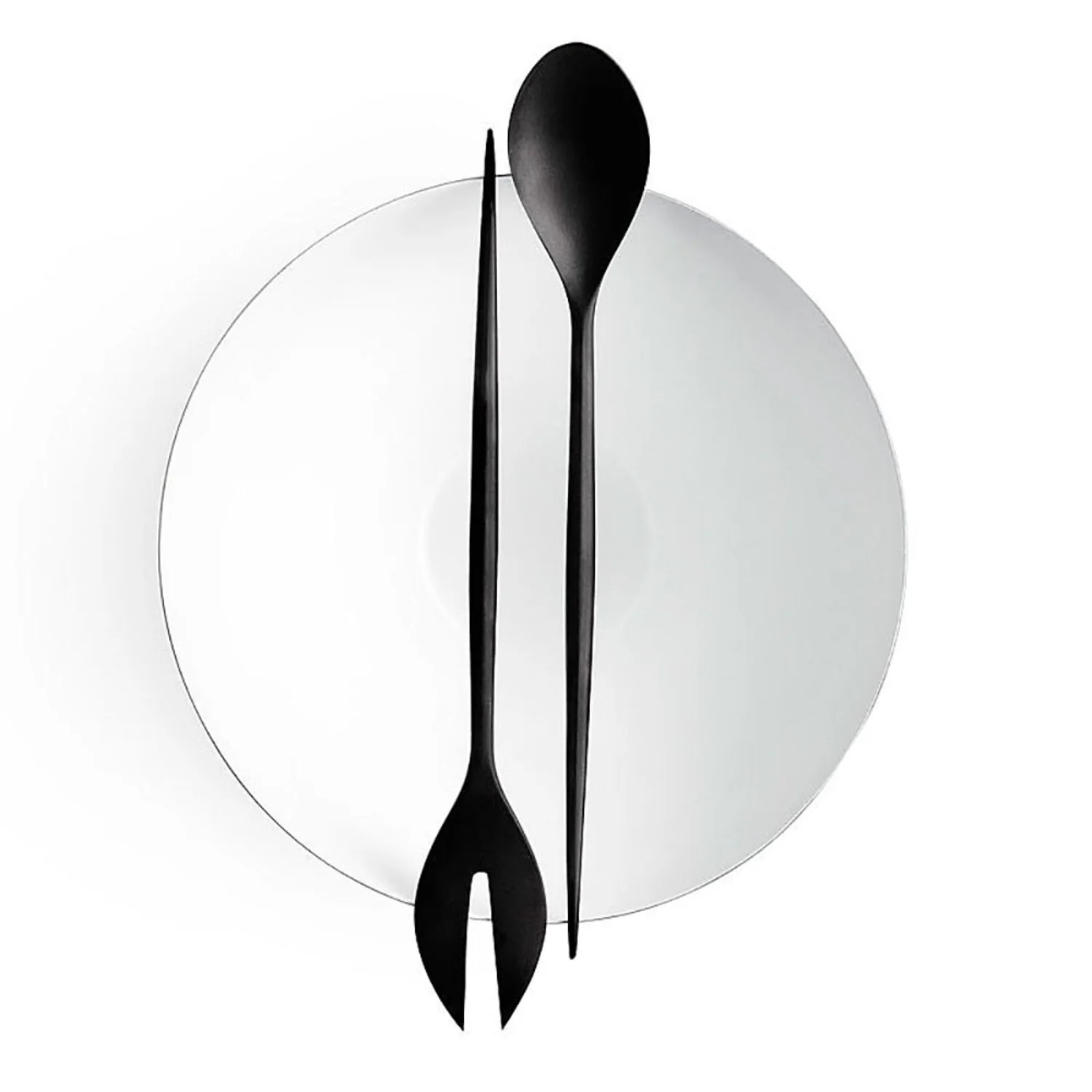 normann copenhagen | krenit salad servers | black ~ DC - Image 3
