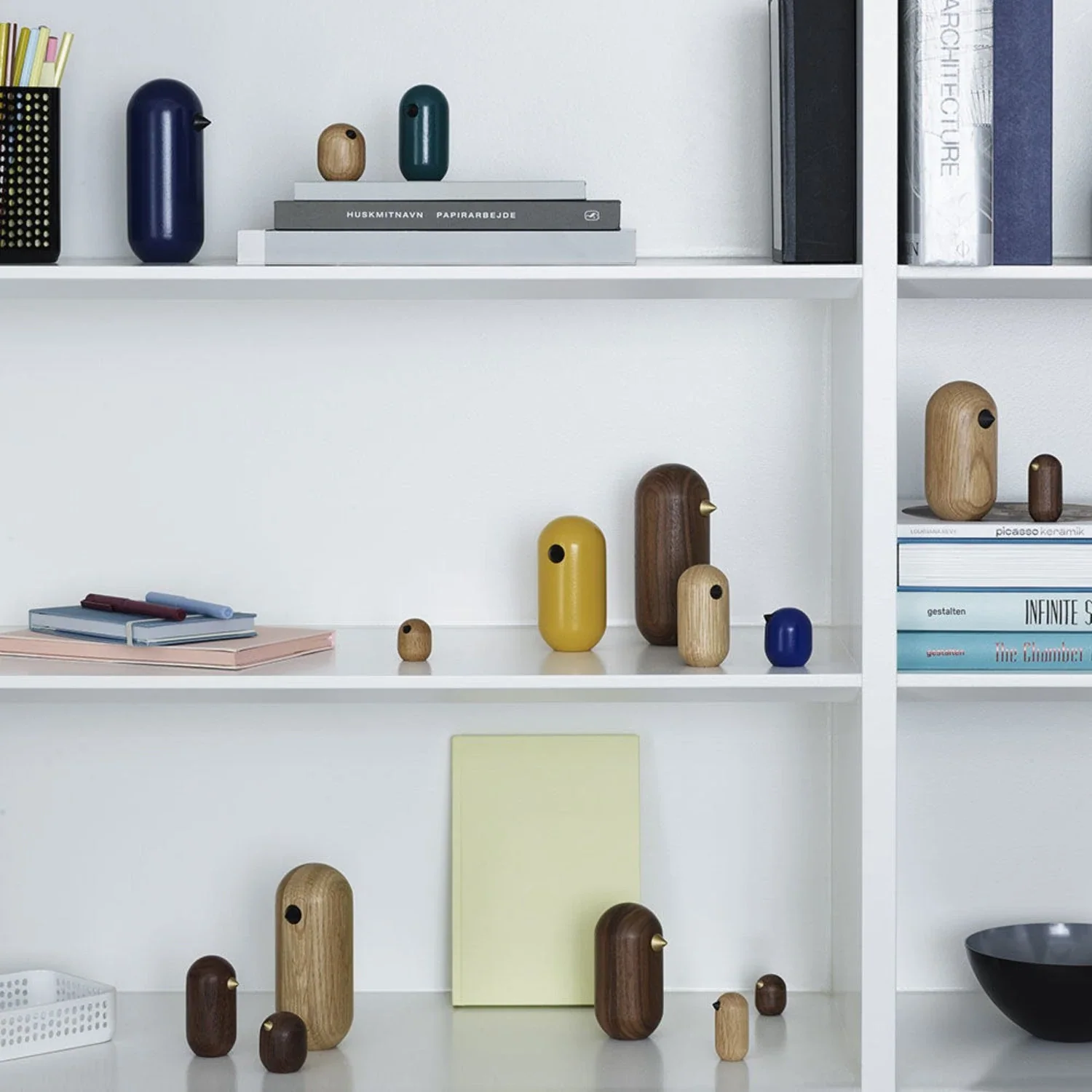 normann copenhagen | little bird | walnut 5cm - Image 6