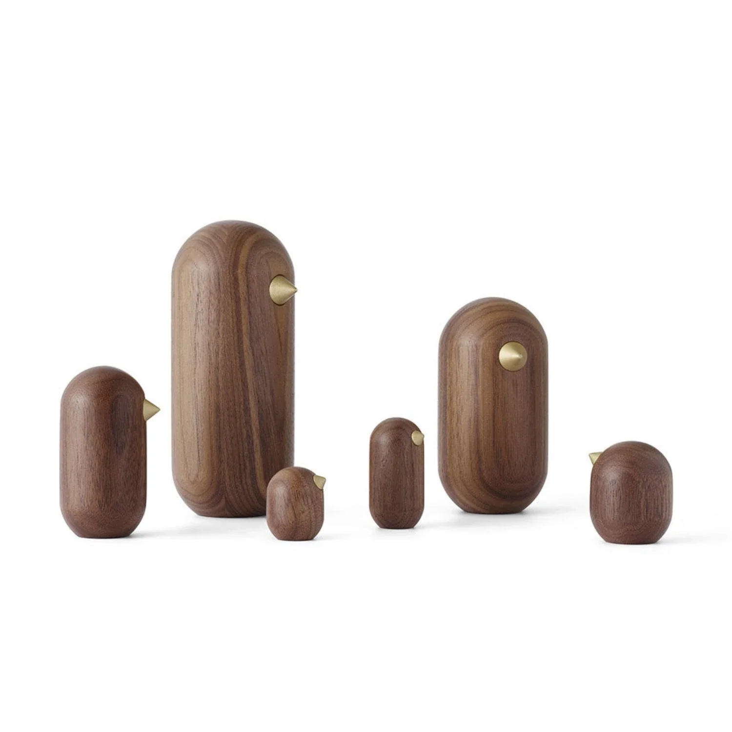 normann copenhagen | little bird | walnut 7cm - Image 5