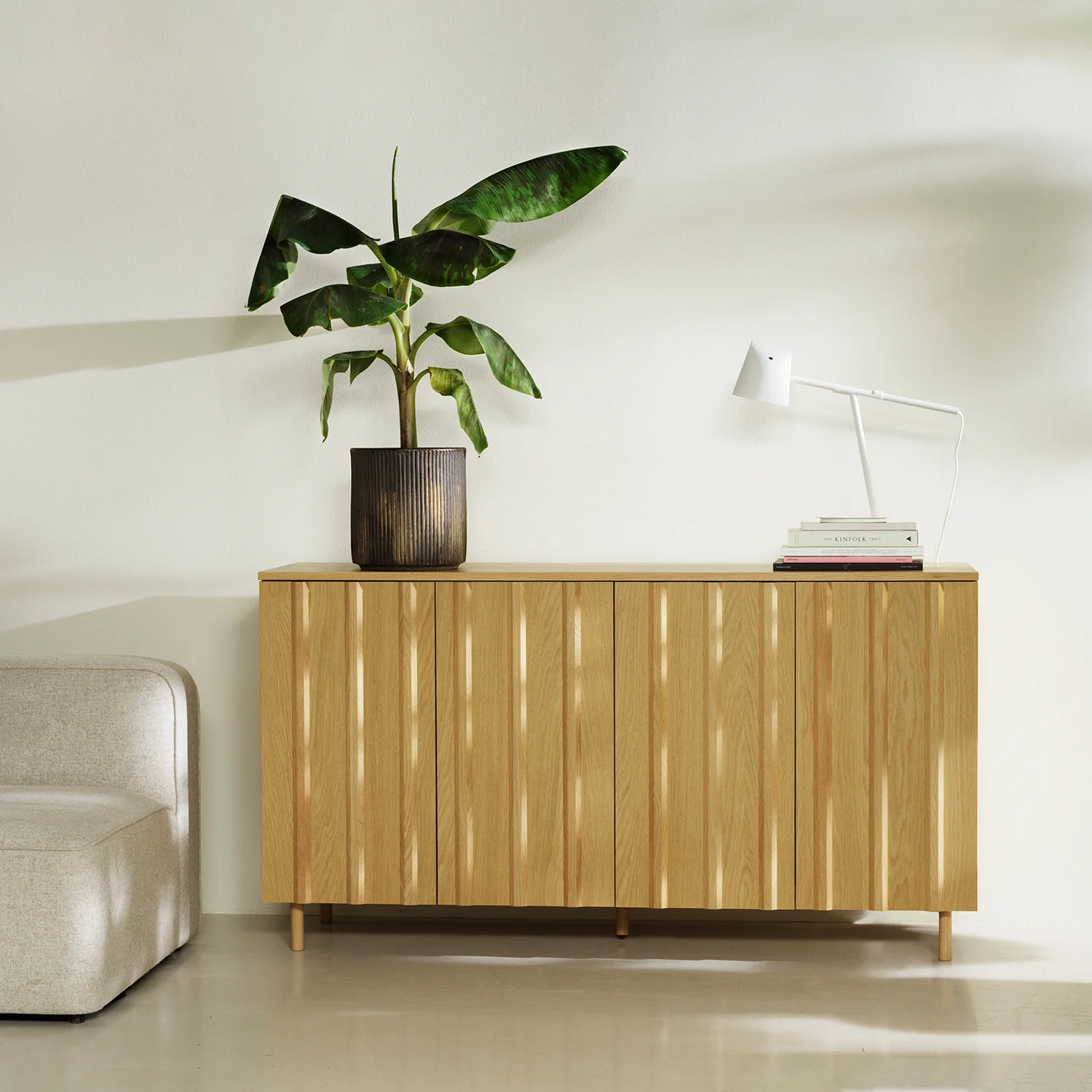 normann copenhagen | rib sideboard | oak - Image 2