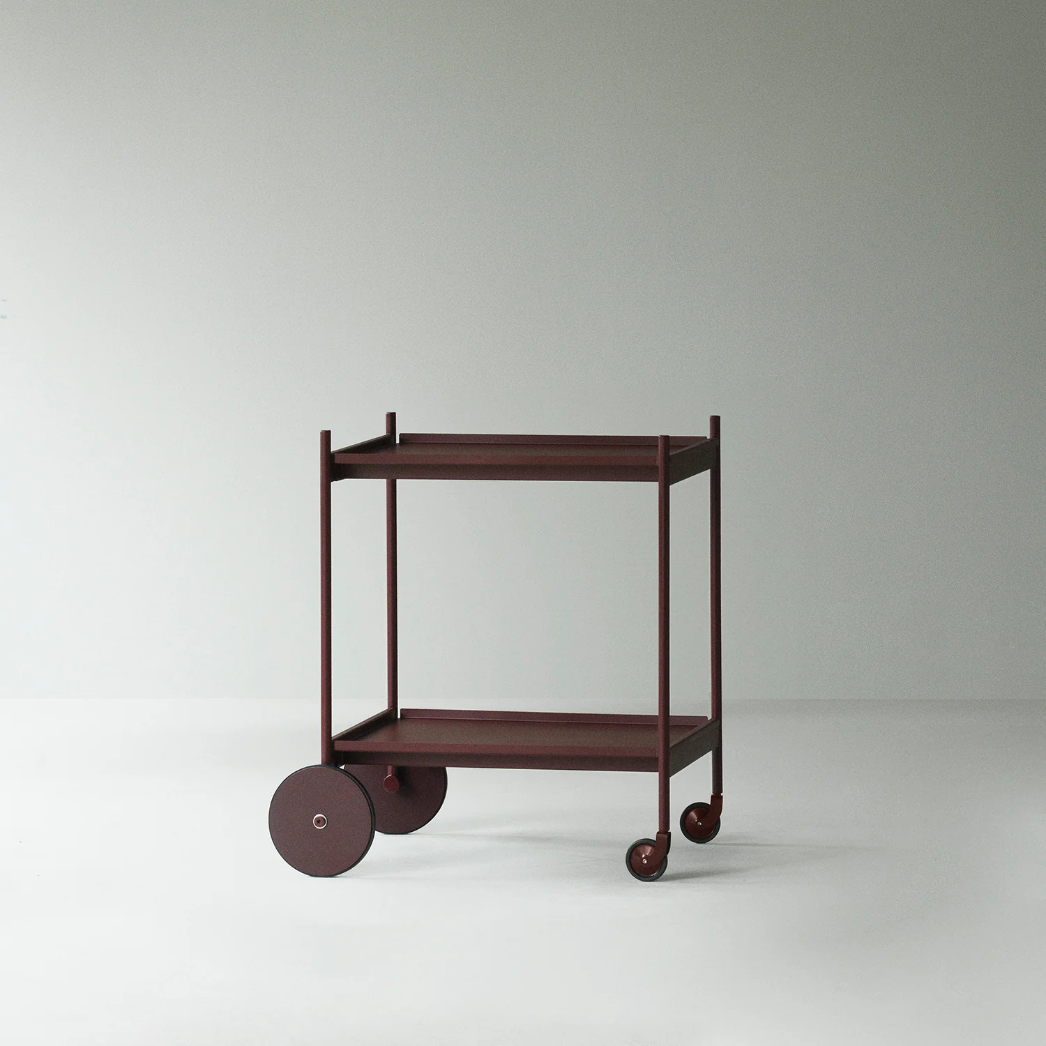 normann copenhagen | rul trolley | burgundy - Image 3