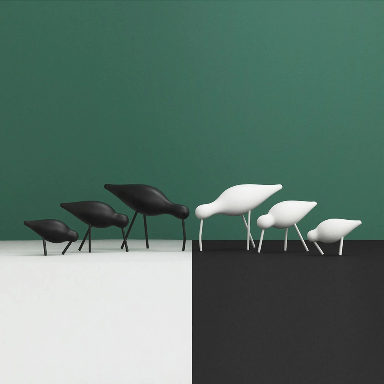 normann copenhagen | shorebird | black + black | large - Image 14
