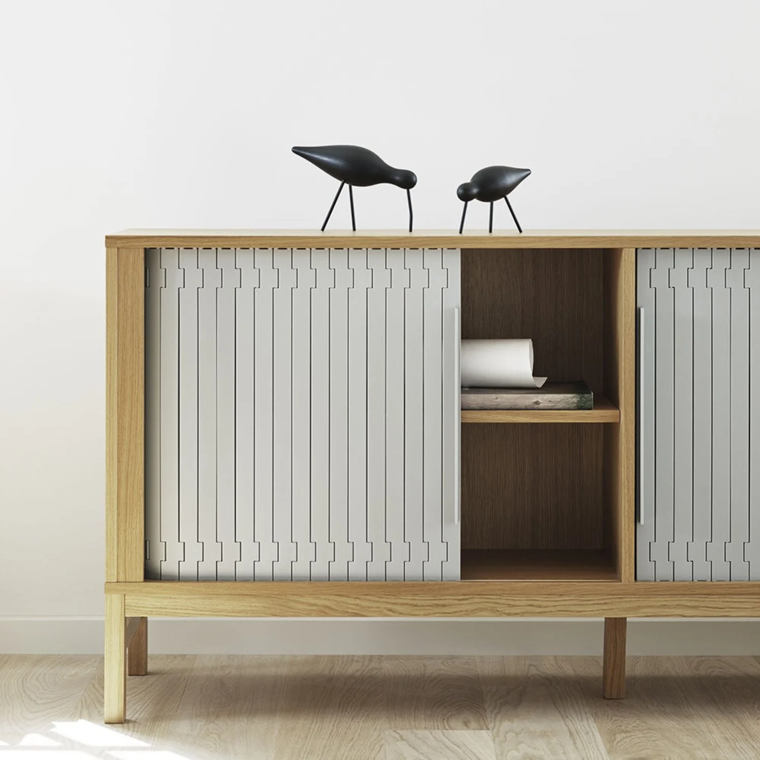 normann copenhagen | shorebird | black + black | large - Image 7