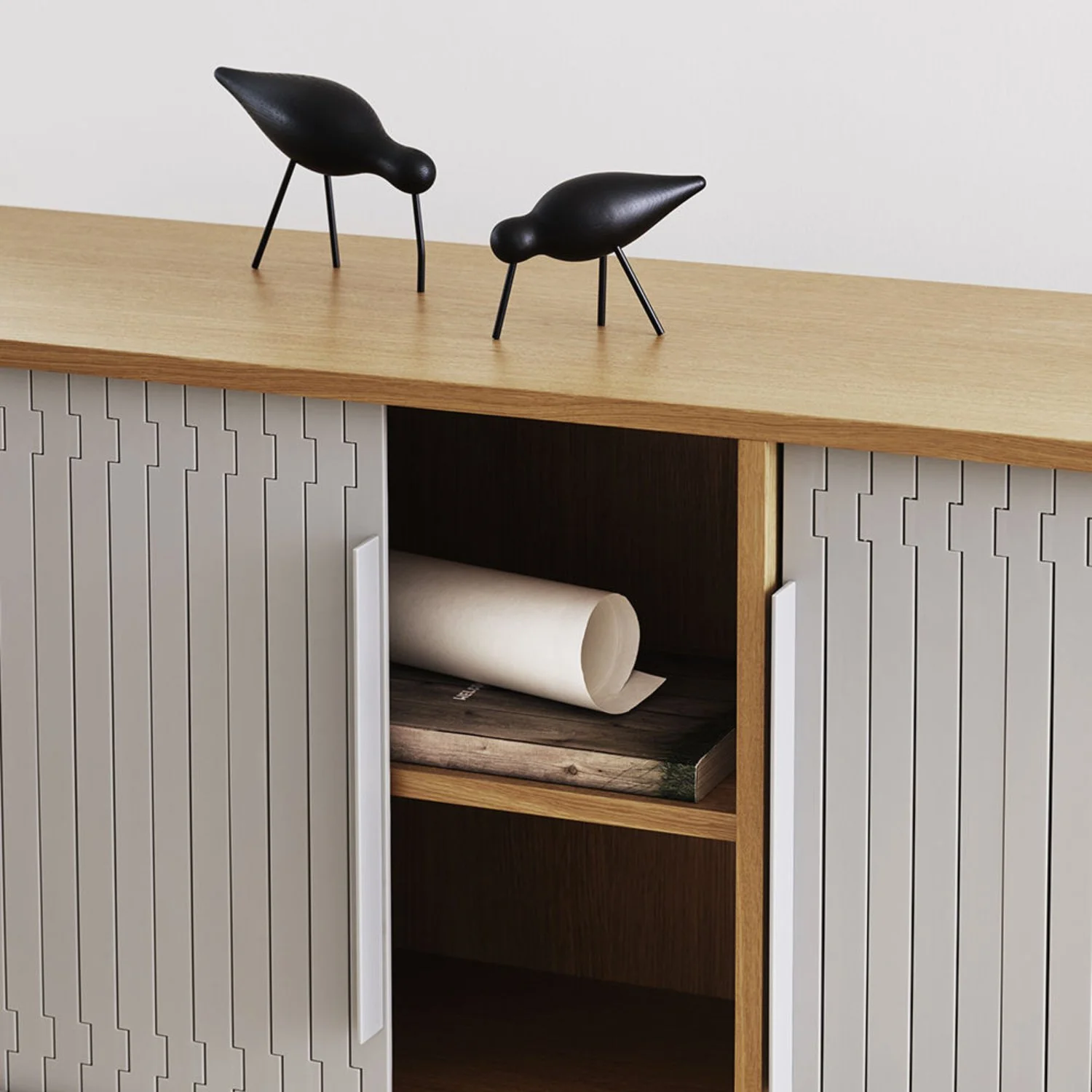 normann copenhagen | shorebird | black + black | large - Image 8