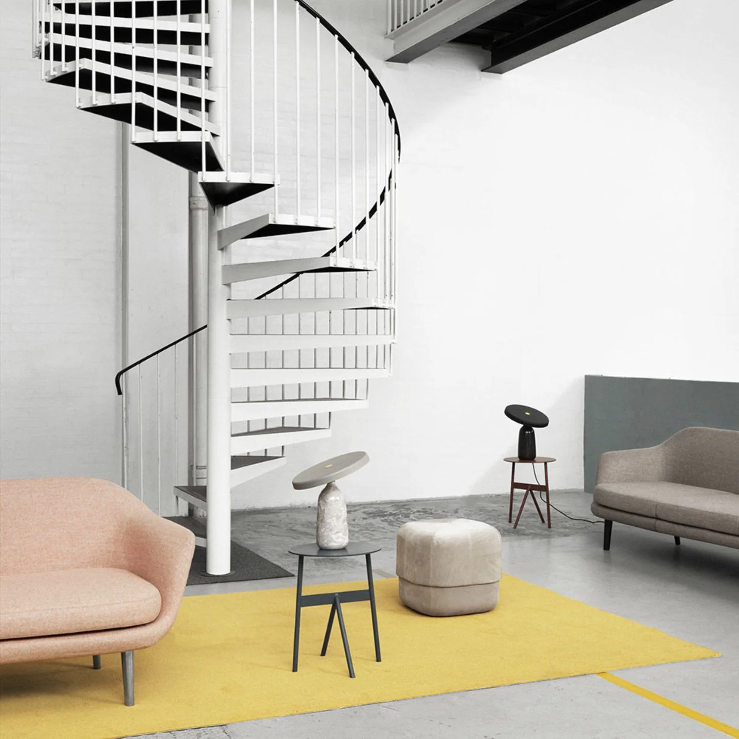 normann copenhagen | stock table | steel blue - EX DISPLAY - Image 9