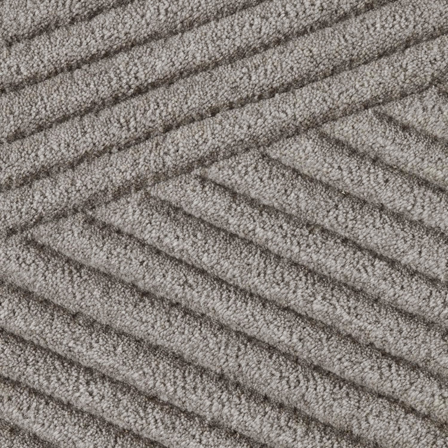 northern | row circular floor rug 270cm | light grey - LC - Image 2
