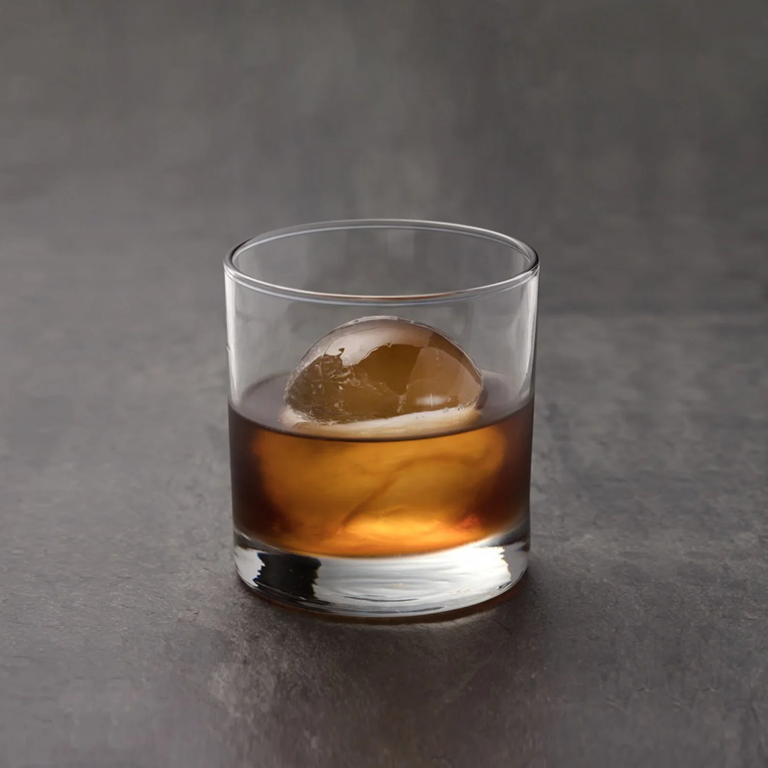 peak | sphere ice mold tray | marble black - Image 2