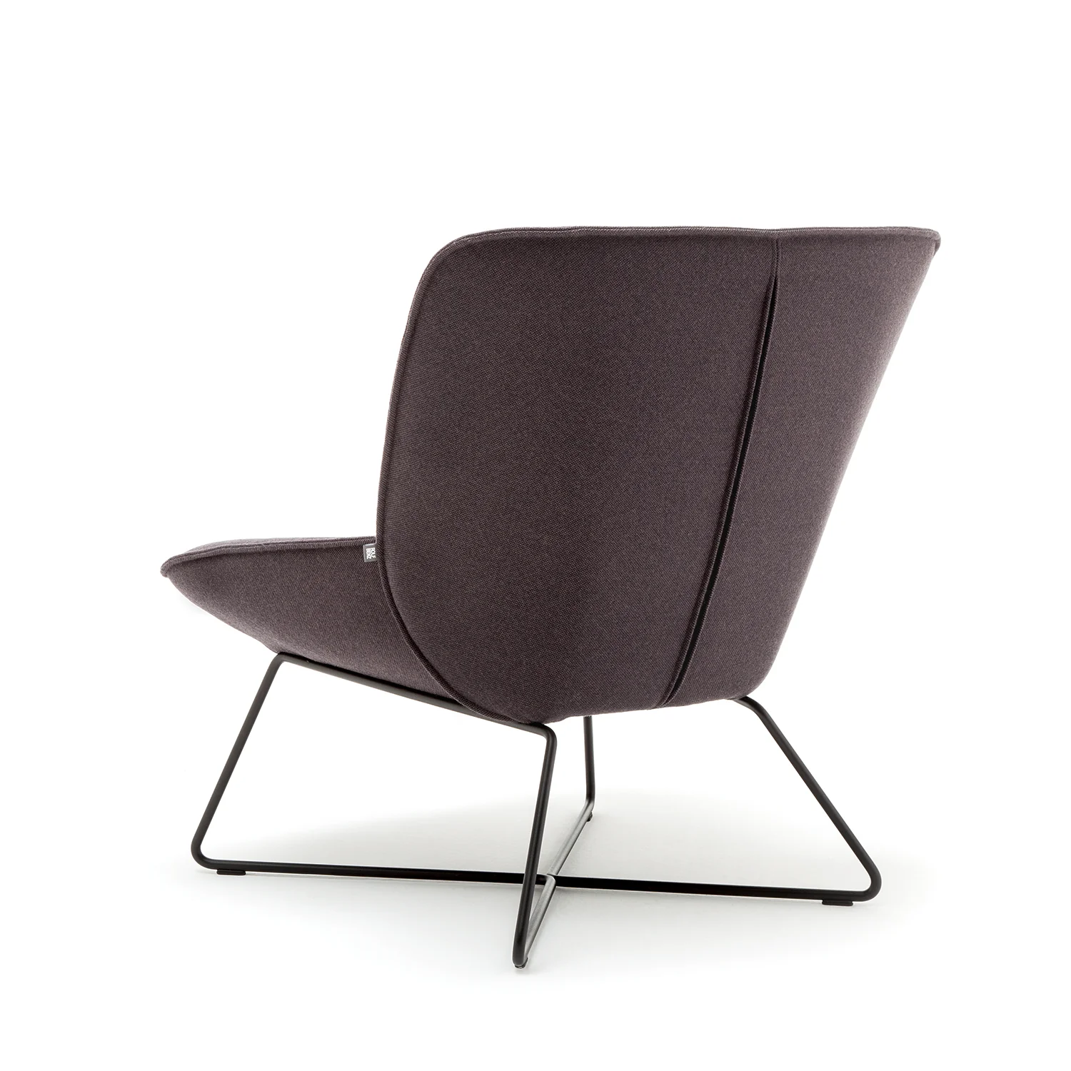 rolf benz | 383 armchair | leather beige grey 42.402 + umbra grey frame - Image 11
