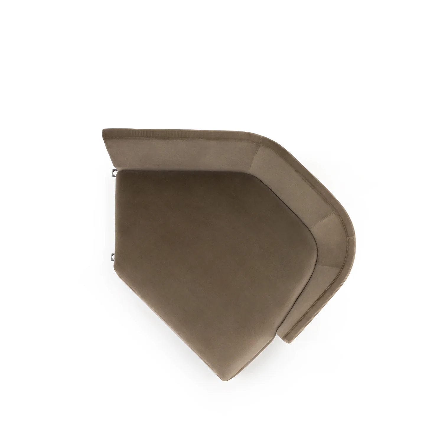 rolf benz | onda sofa | fabric silk grey 24.510 + black oak legs - Image 15