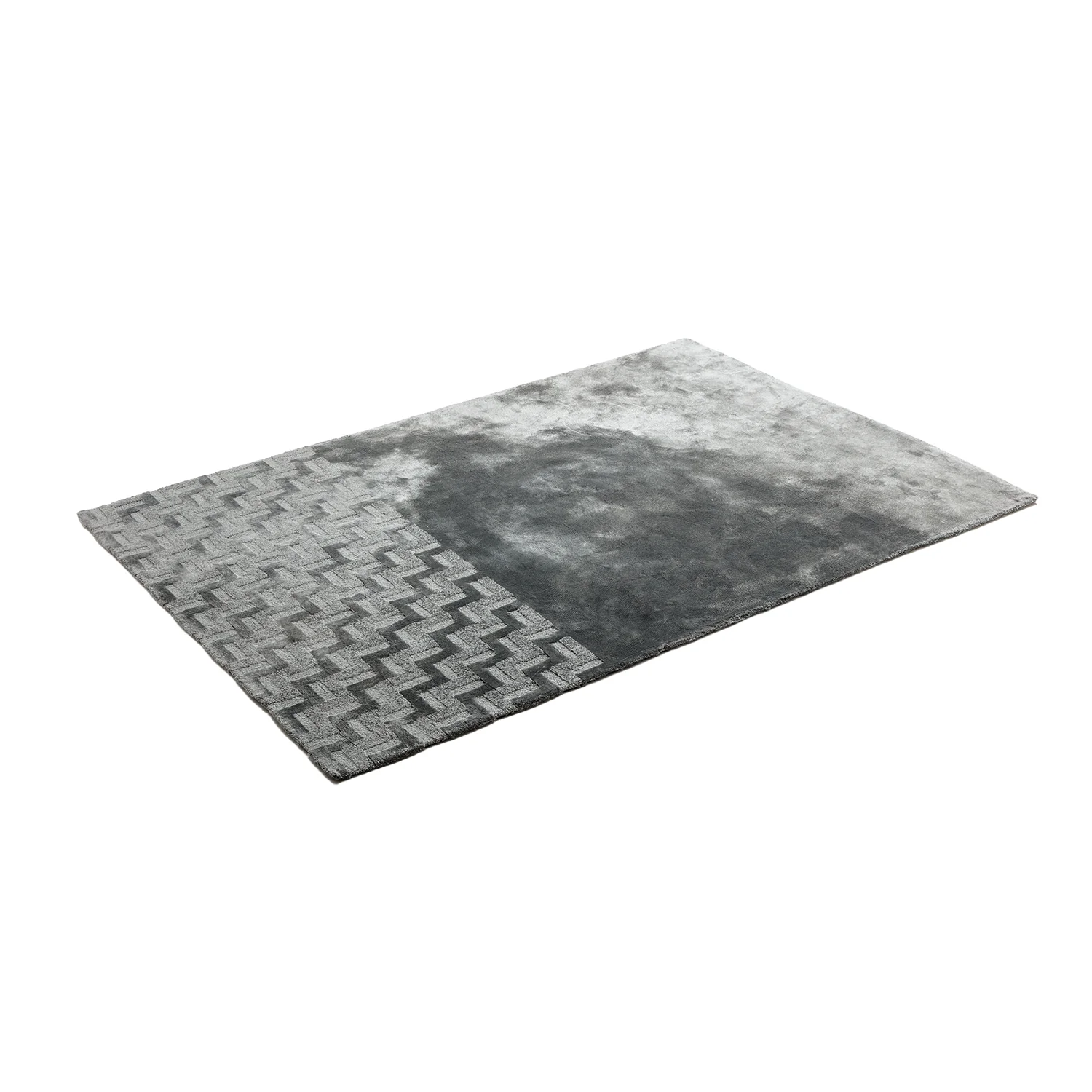 rolf benz | tela rug 200x300cm | mid grey 432 - Image 3
