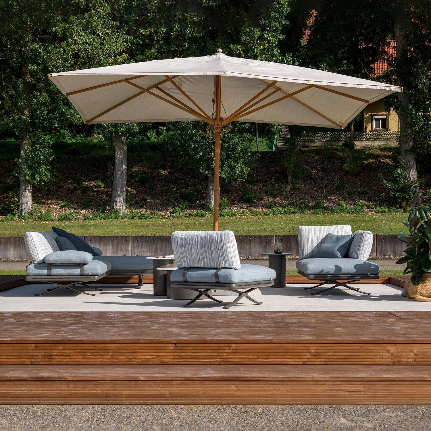 rolf benz | yoko 219 outdoor sofa | anthracite - Image 18