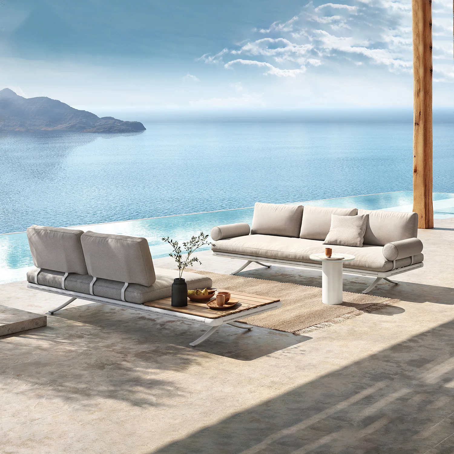 rolf benz | yoko 219 outdoor sofa | anthracite - Image 30
