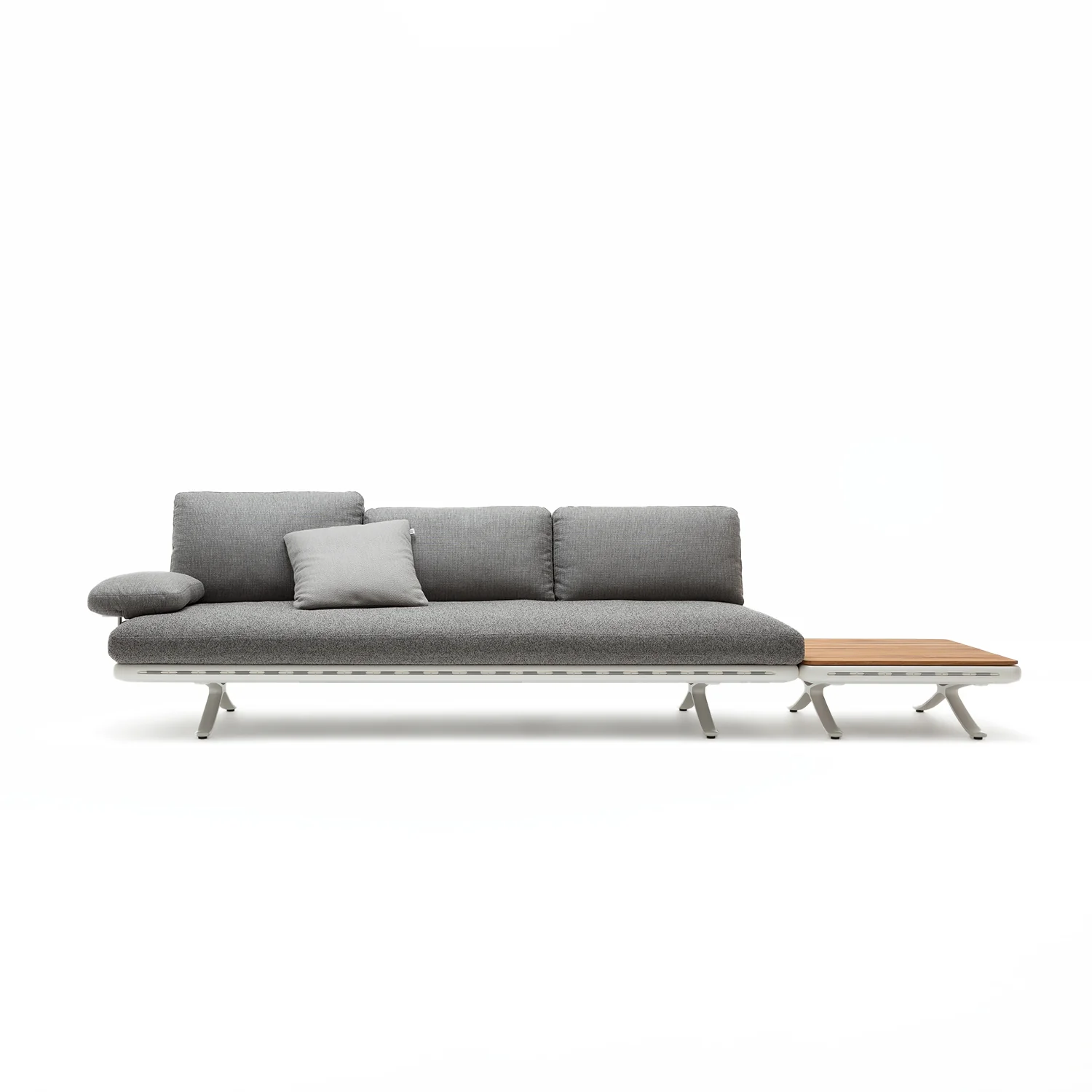 rolf benz | yoko 219 outdoor sofa with shelf | bianco - Image 11