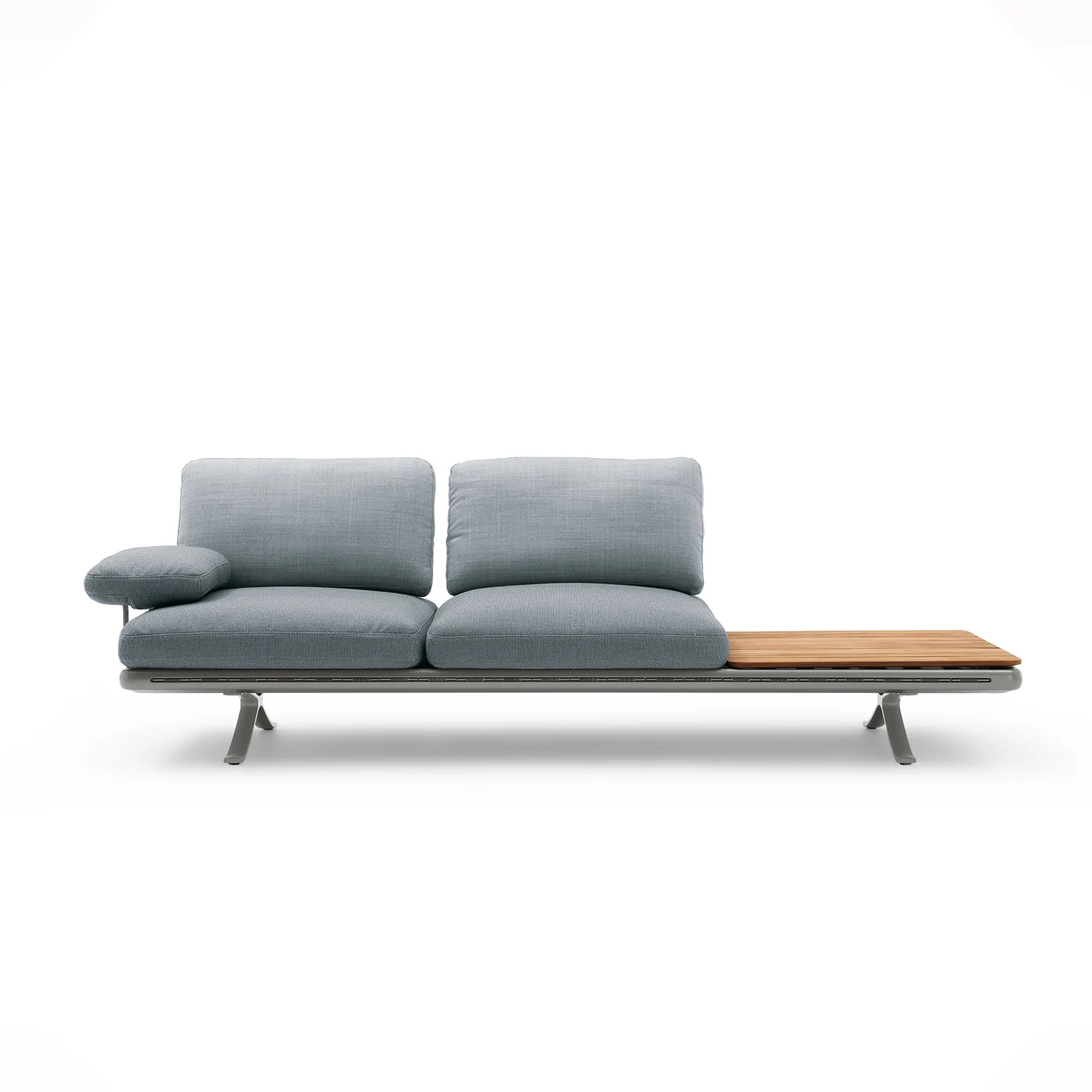 rolf benz | yoko 219 outdoor sofa with shelf | bianco - Image 16
