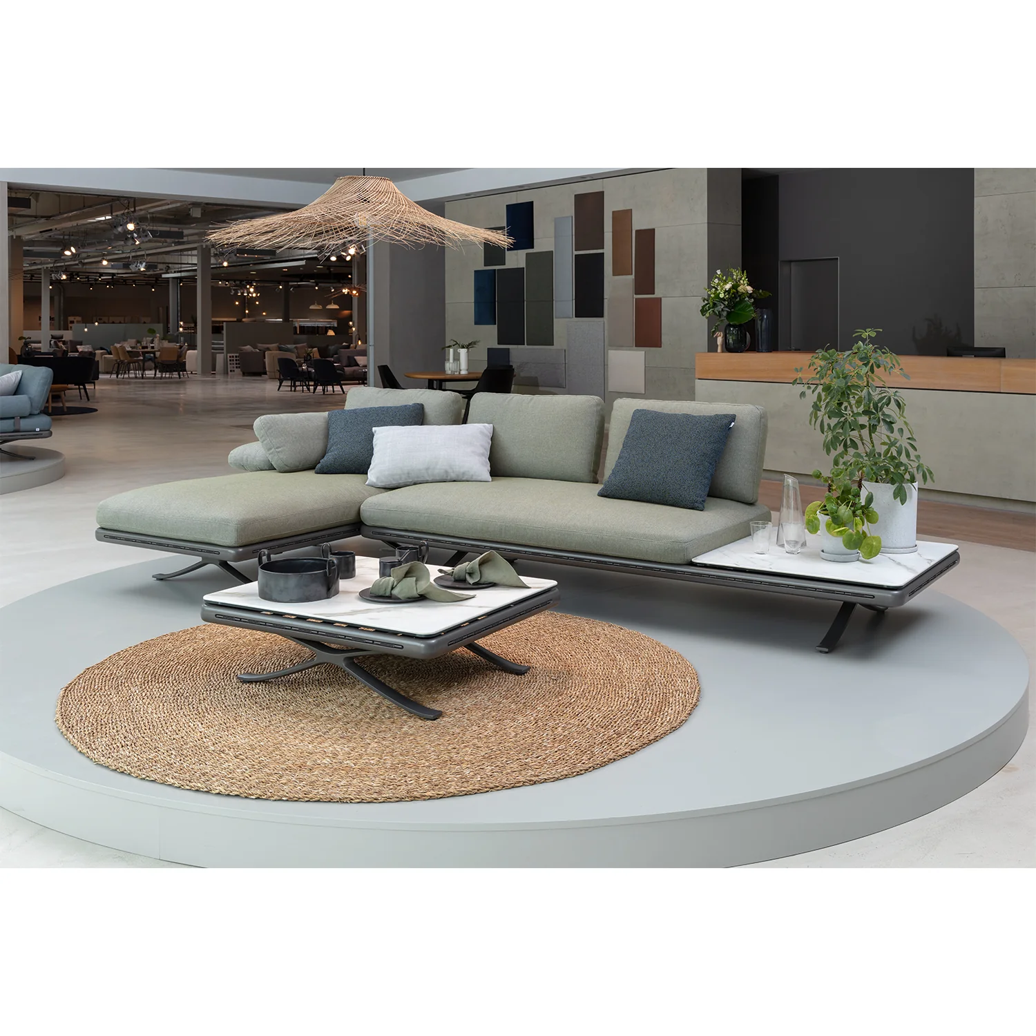 rolf benz | yoko 219 outdoor sofa with shelf | bianco - Image 30