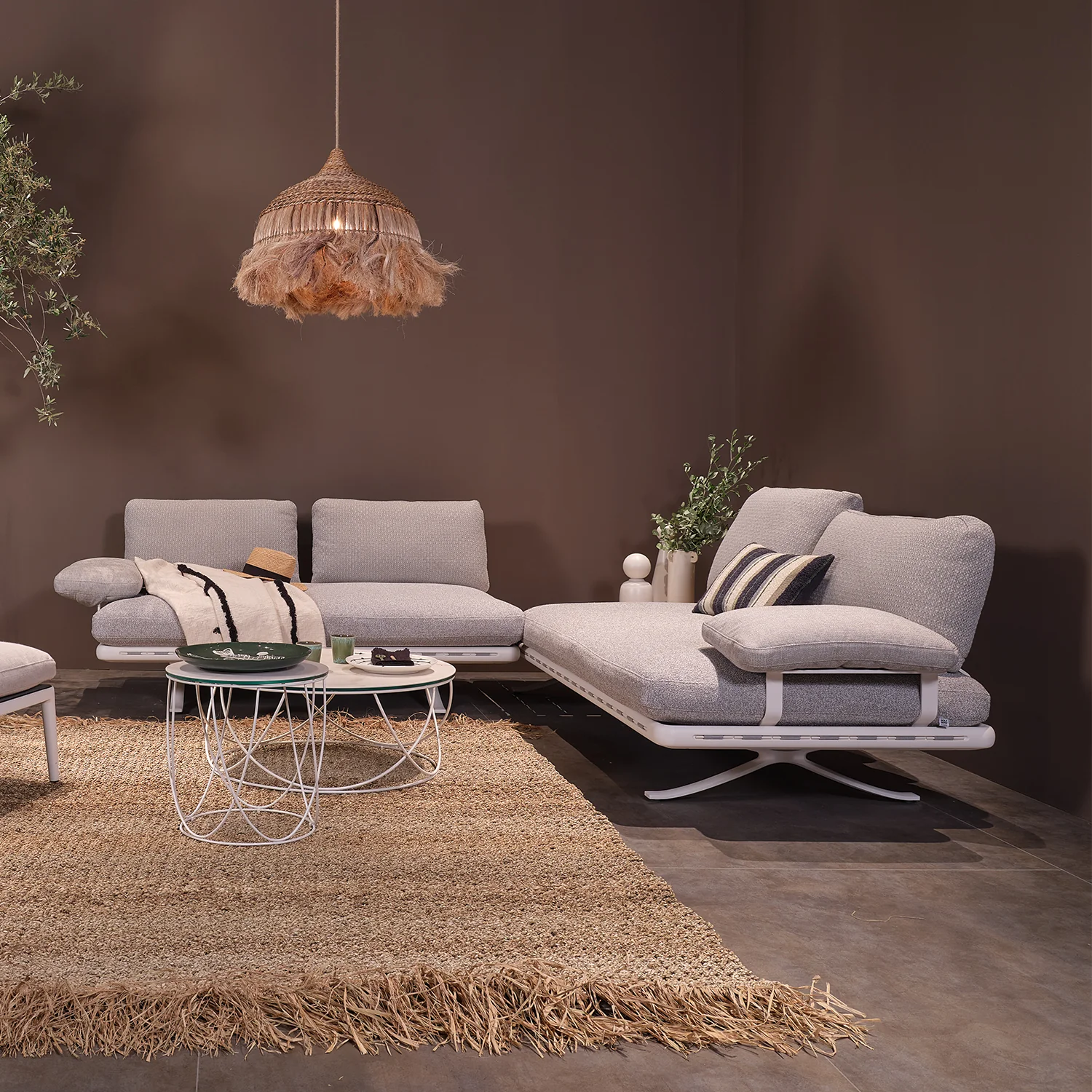 rolf benz | yoko 219 outdoor sofa with shelf | bianco - Image 31