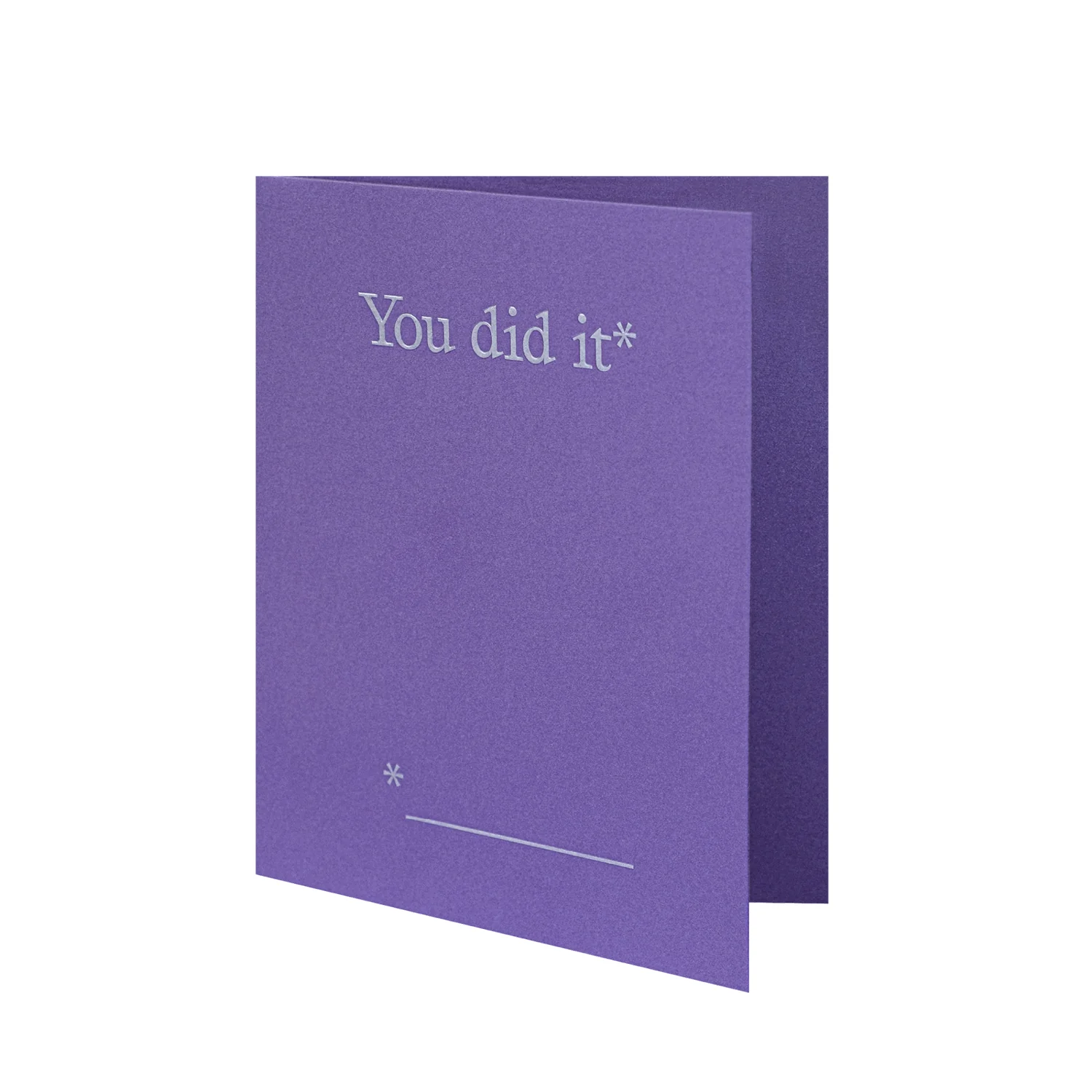 short talk | greeting card | you did it - Image 2