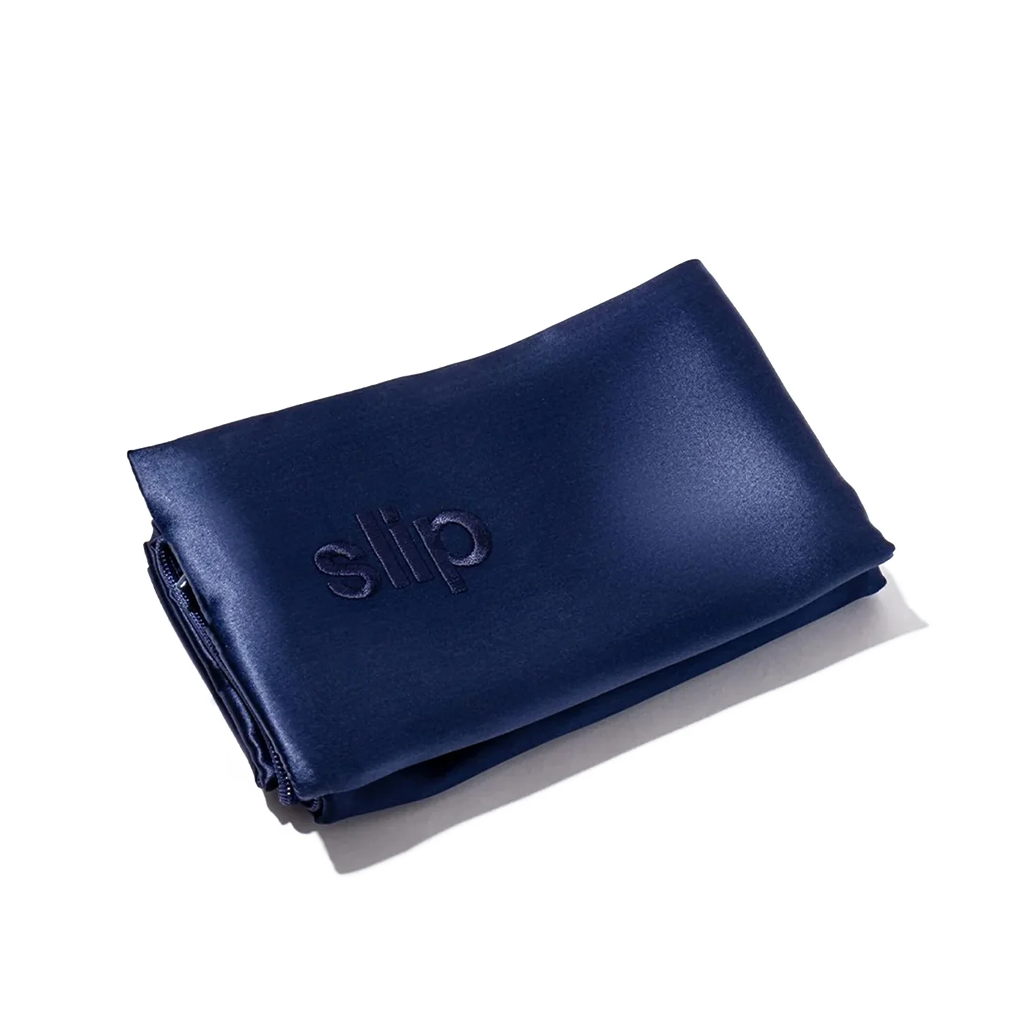 slip | silk pillowcase | navy - Image 4