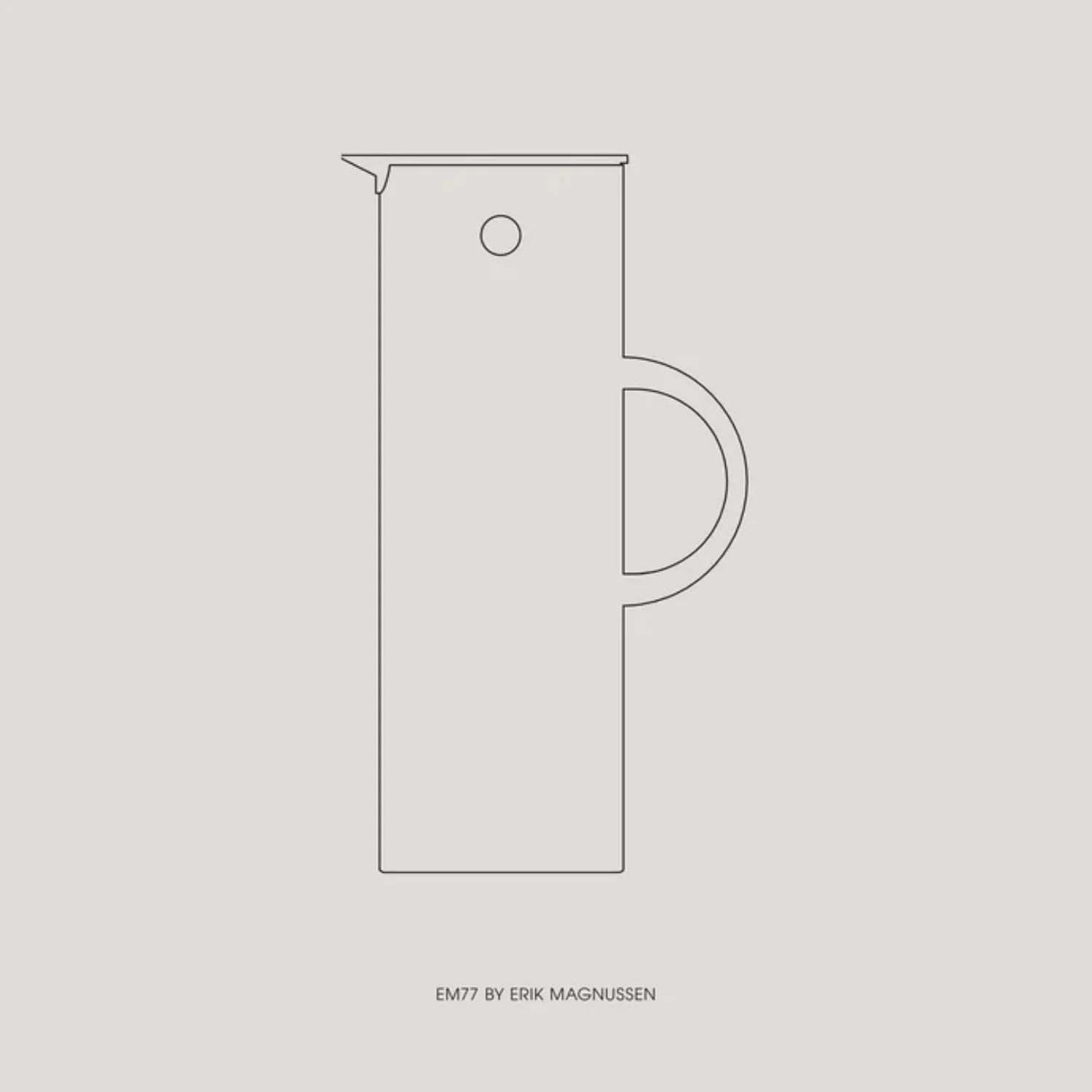 stelton | em77 vacuum jug | soft cloud - Image 5
