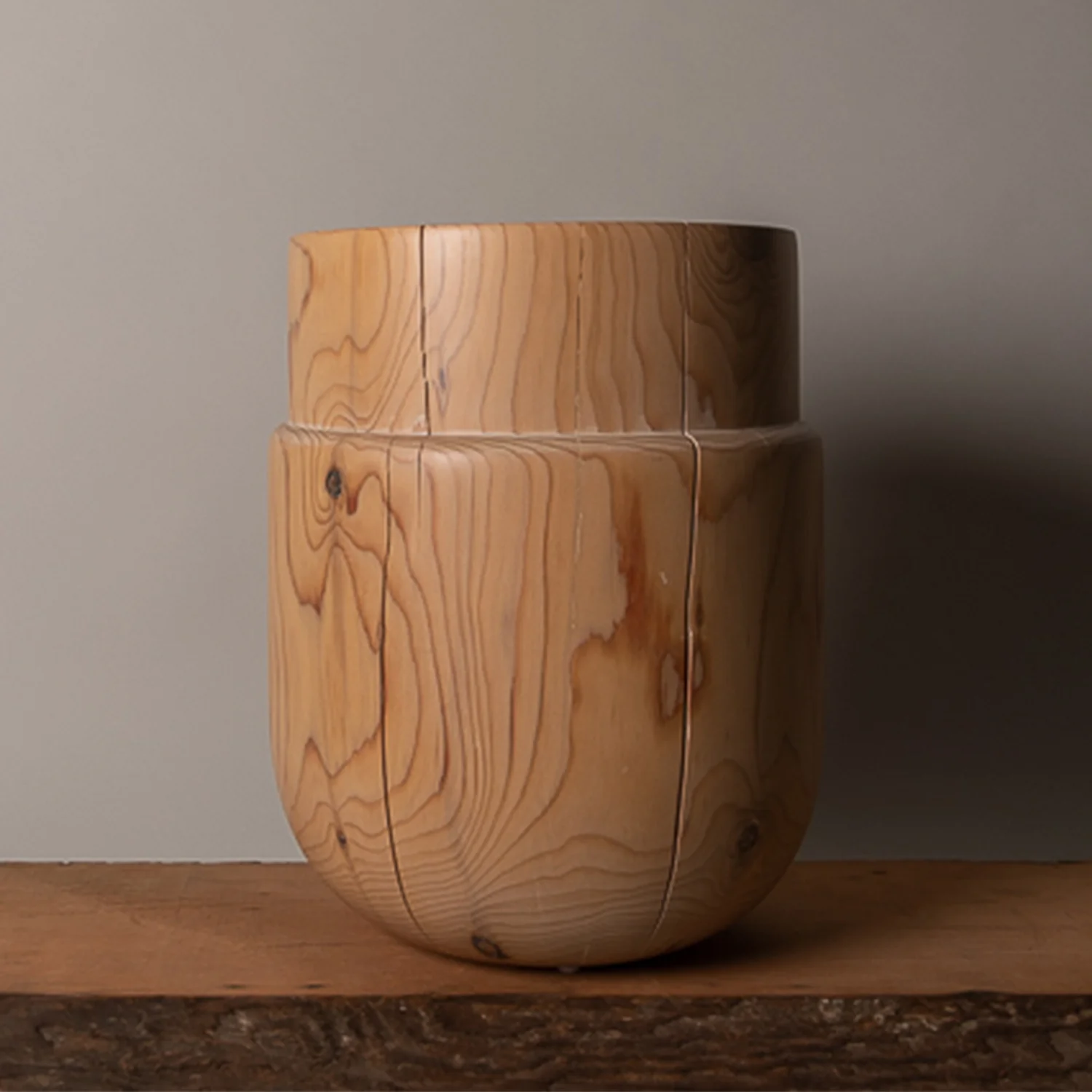 studio nikco | wooden stool / side table | cork large - Image 3