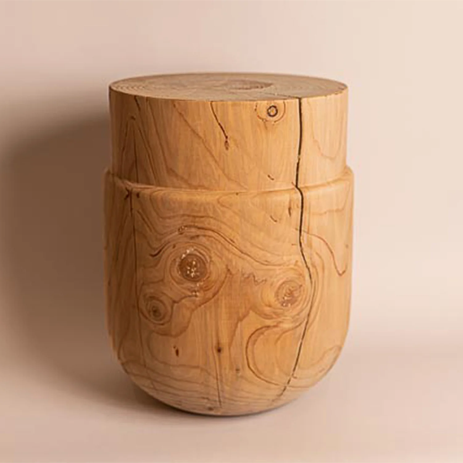 studio nikco | wooden stool / side table | cork large - Image 5