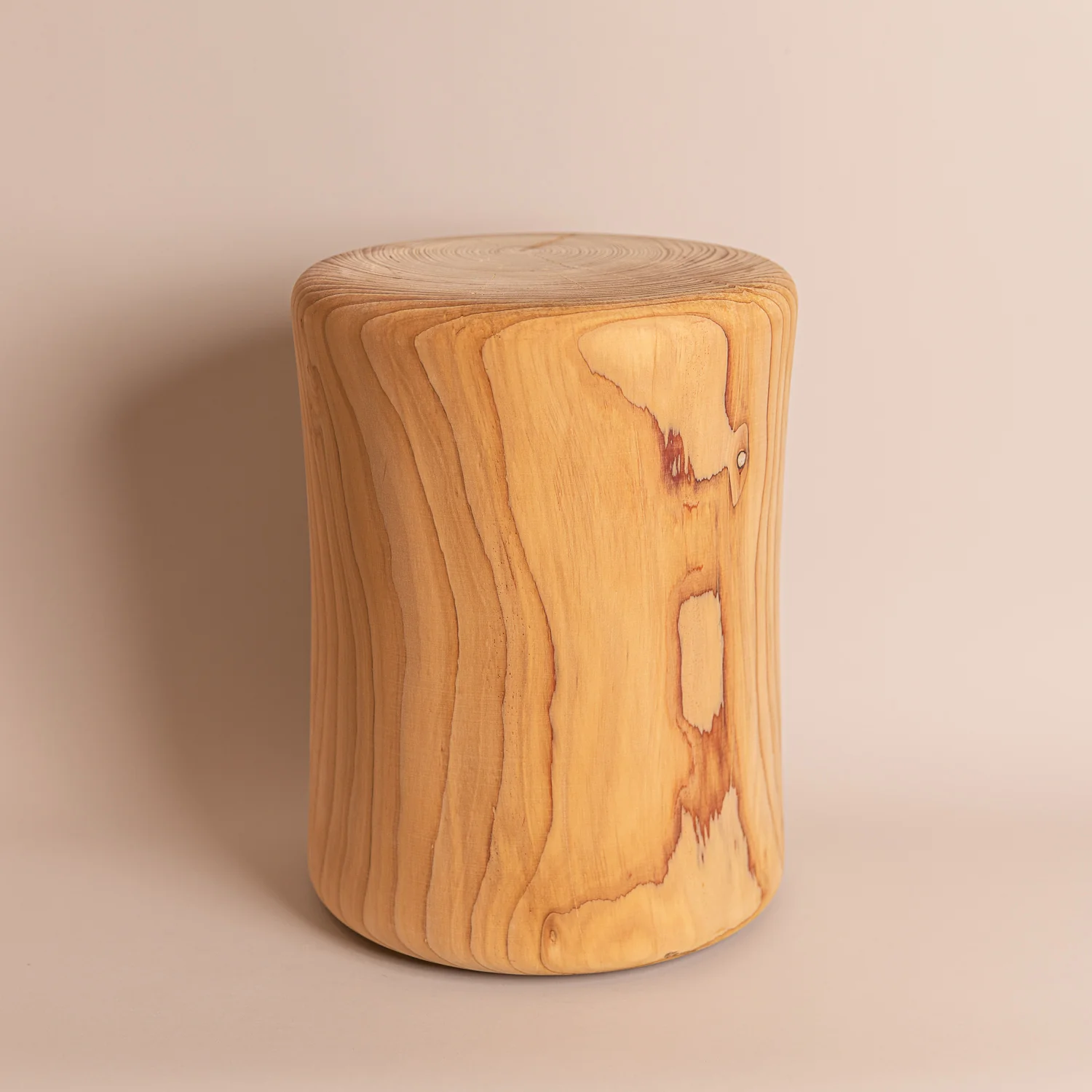 studio nikco | wooden stool | side table | curved - Image 6