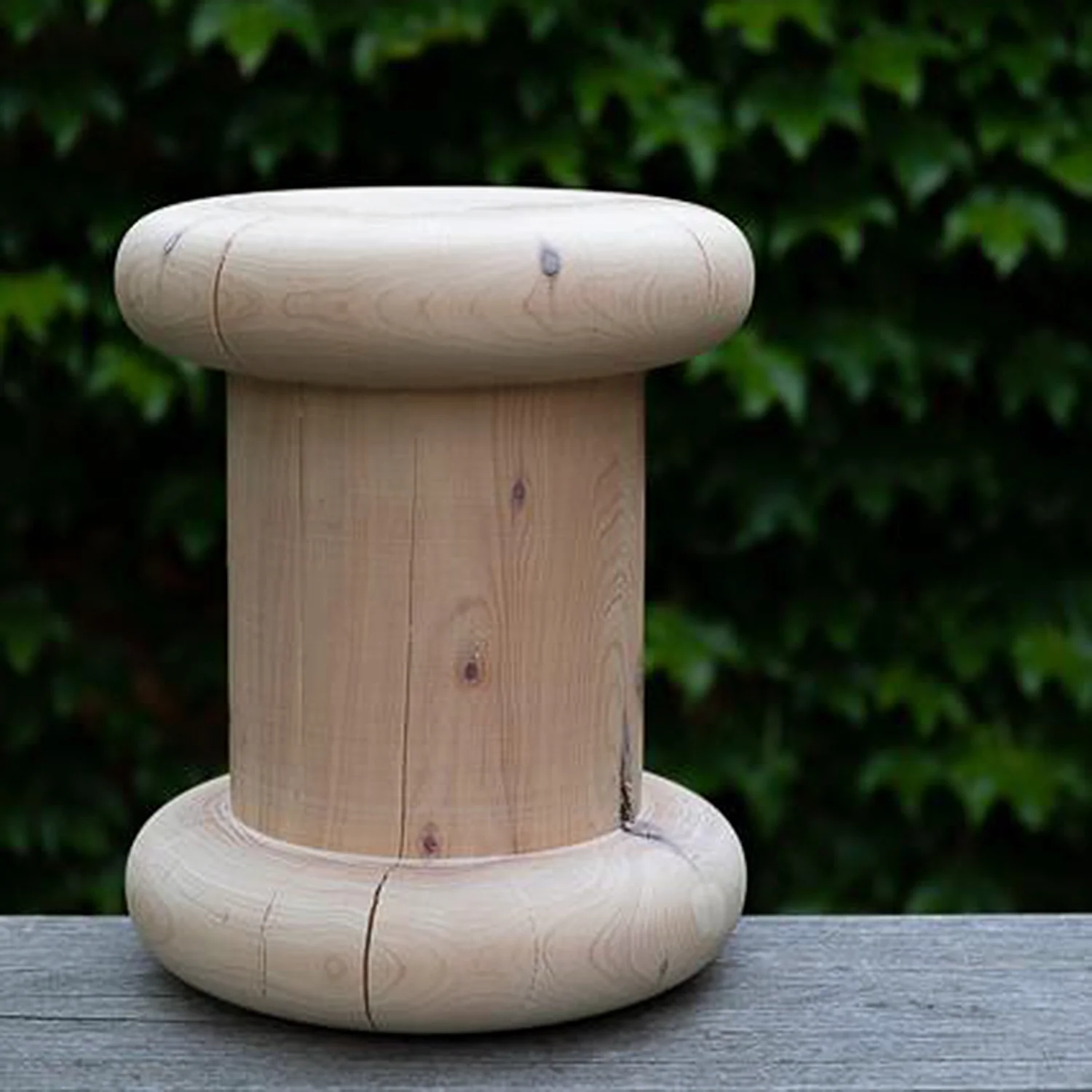 studio nikco | wooden stool | side table | reel - Image 4