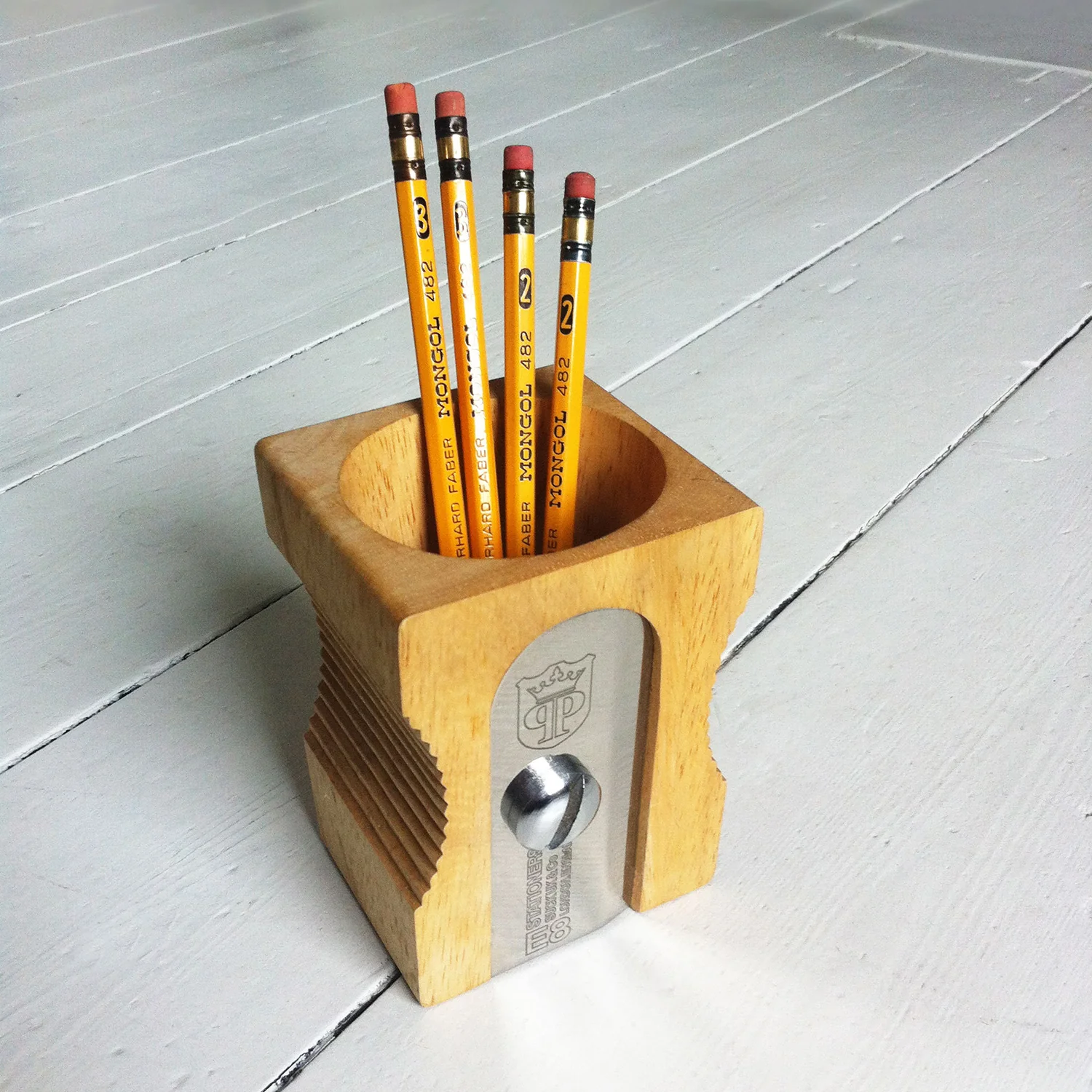 suck uk | sharpener desk tidy | wood - Image 4