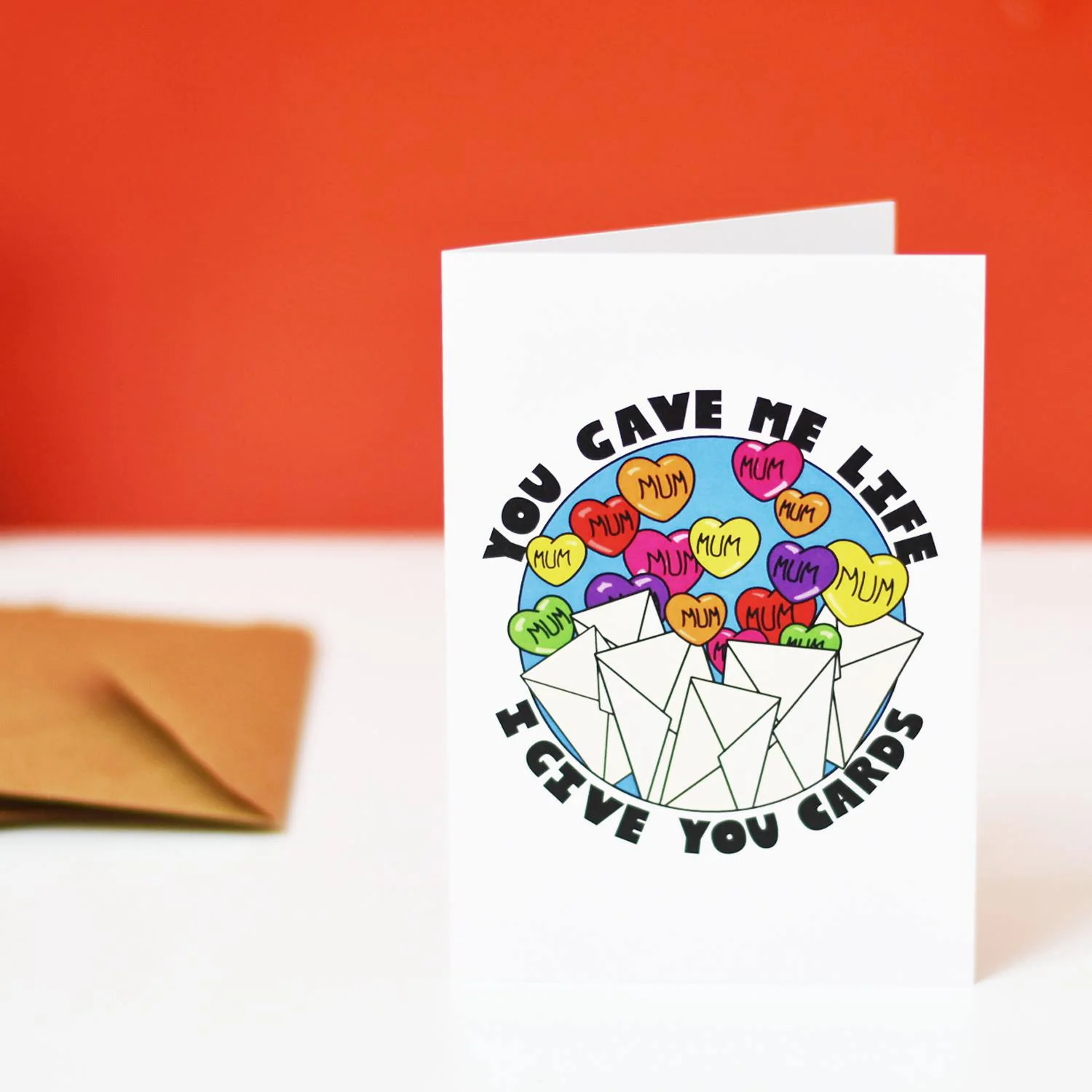 things by bean | greeting card | you gave me life - LC - Image 2