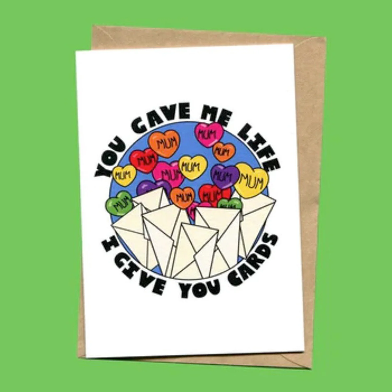 things by bean | greeting card | you gave me life - LC - Image 3