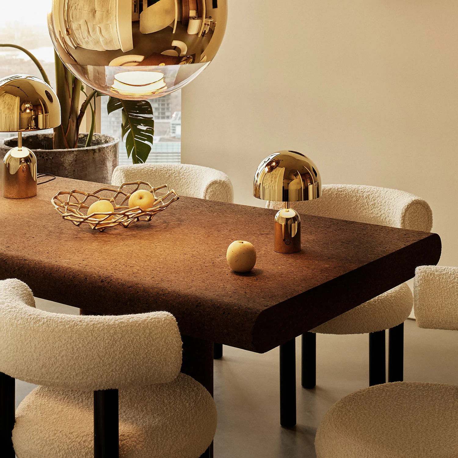 tom dixon | bell portable lamp | gold - LC - Image 5