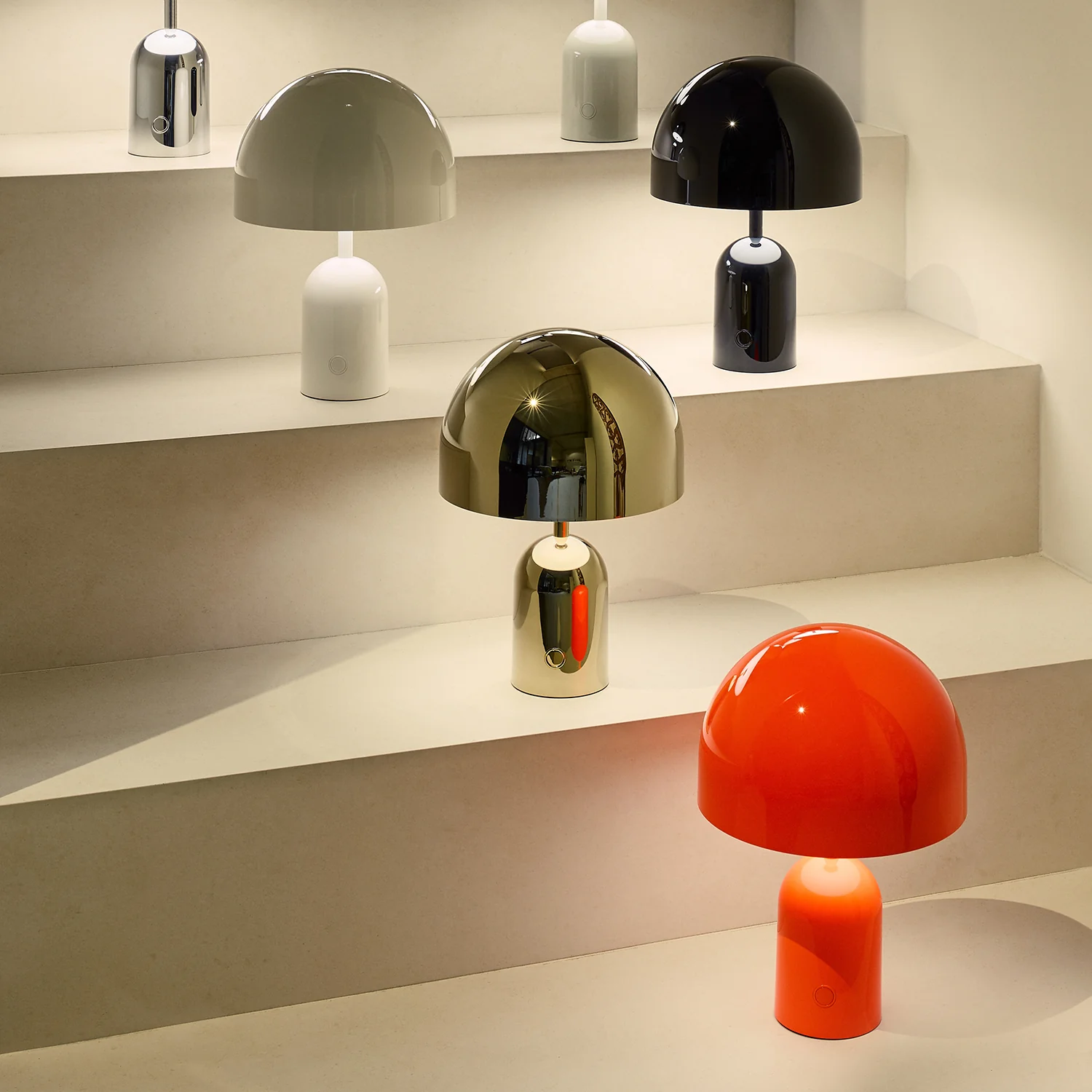 tom dixon | bell portable lamp | silver - LC - Image 9