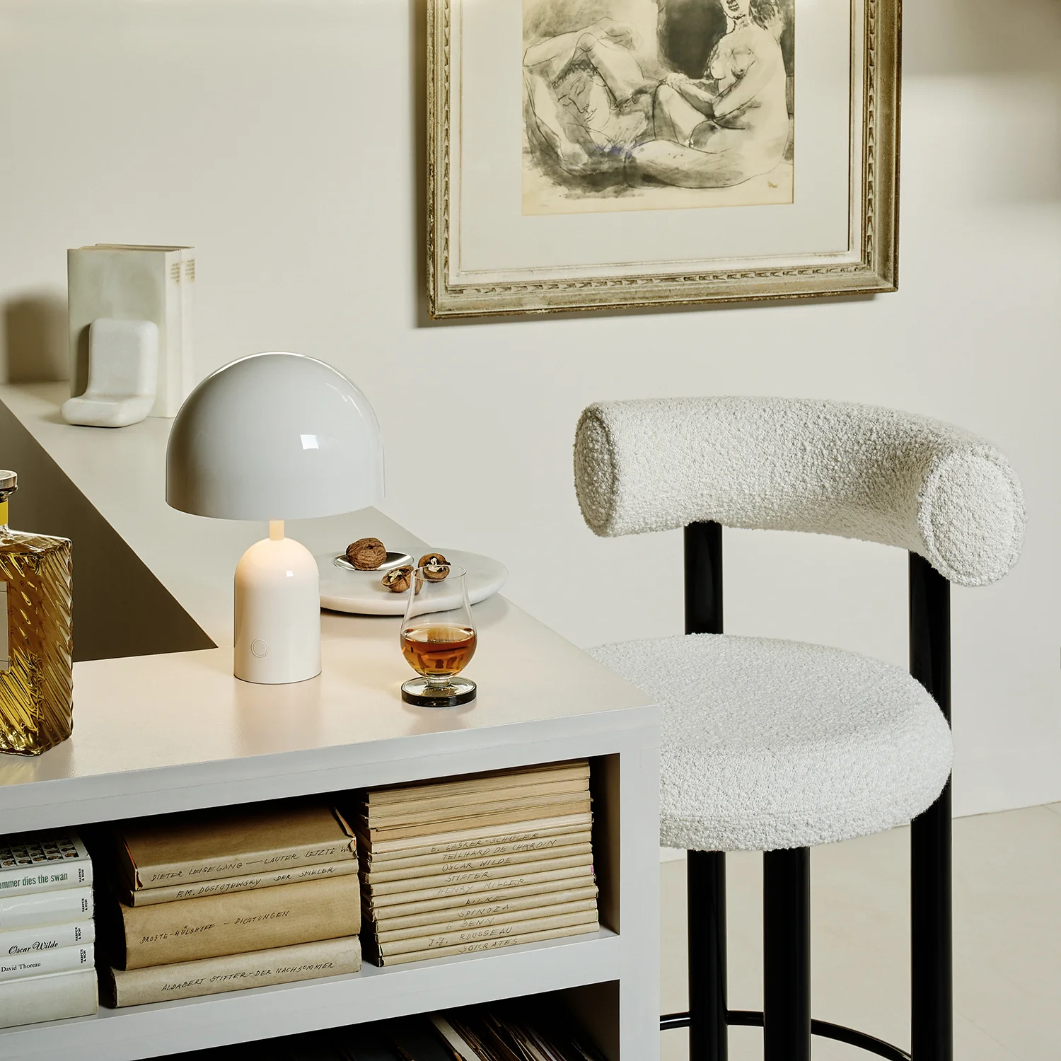 tom dixon | bell portable lamp | white - LC - Image 13