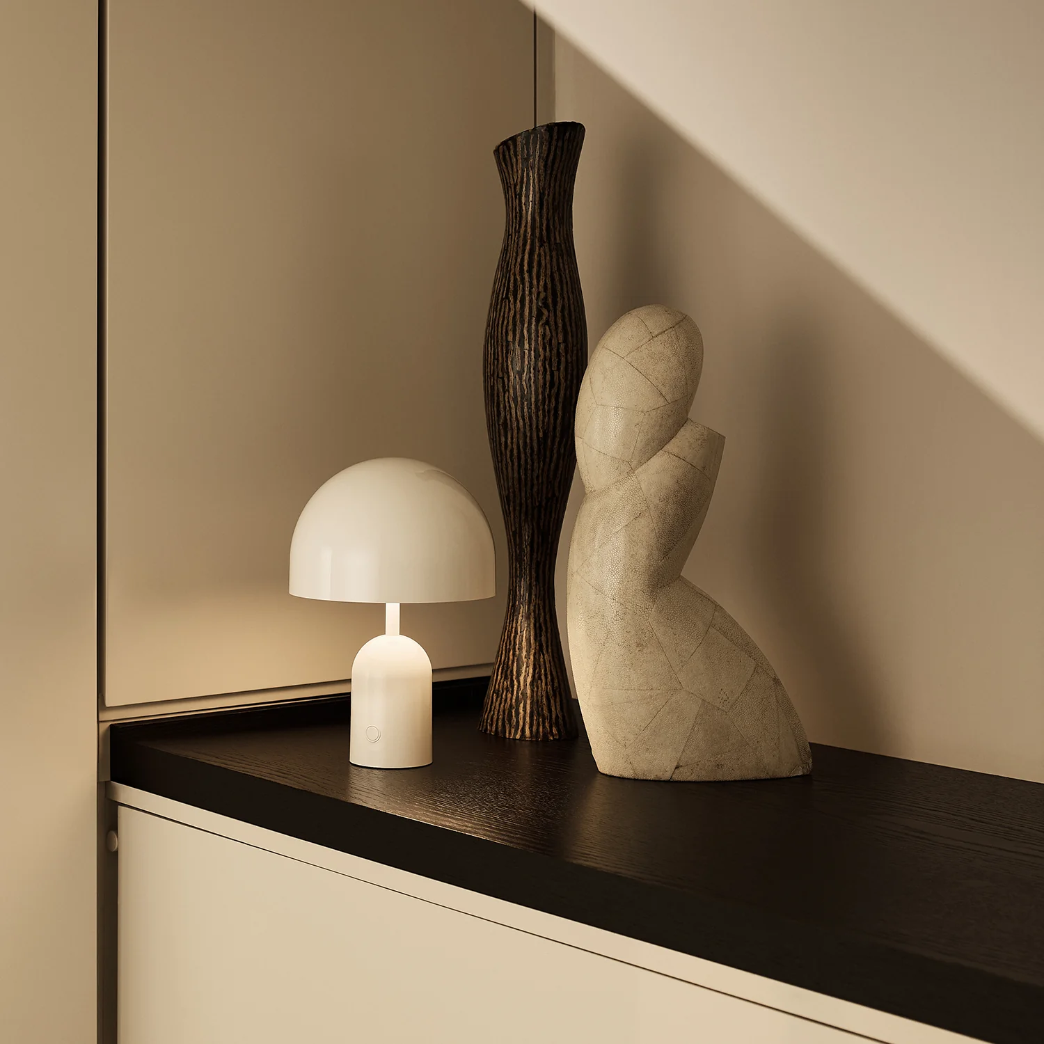 tom dixon | bell portable lamp | white - LC - Image 15