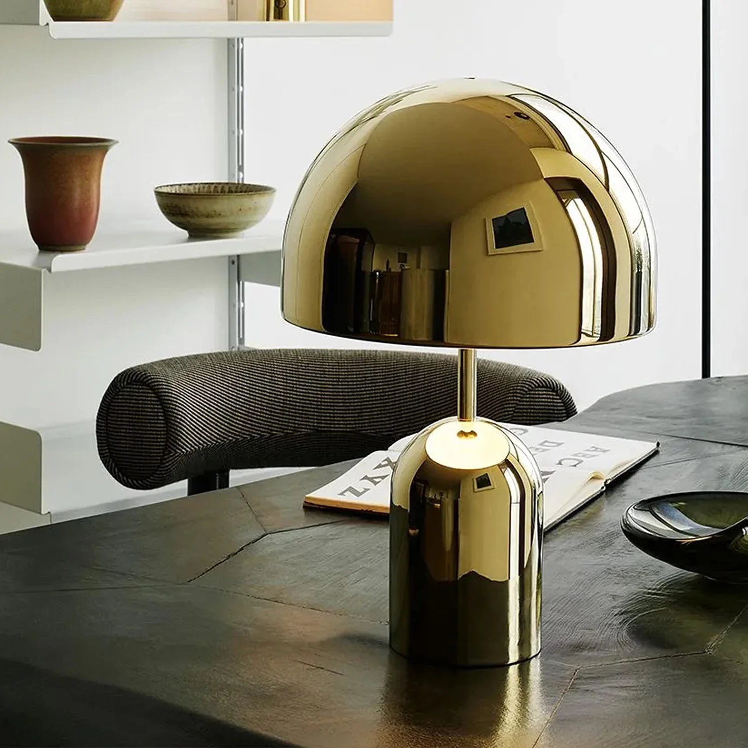 tom dixon | bell table lamp | gold - LC - Image 4