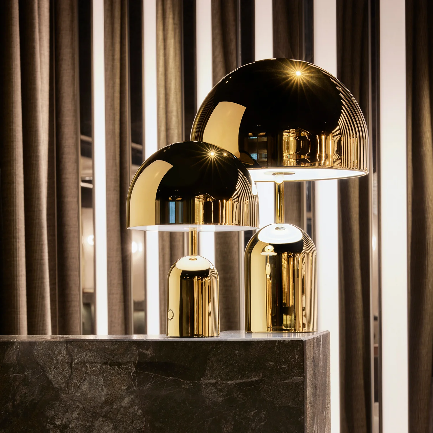 tom dixon | bell table lamp | gold - LC - Image 5