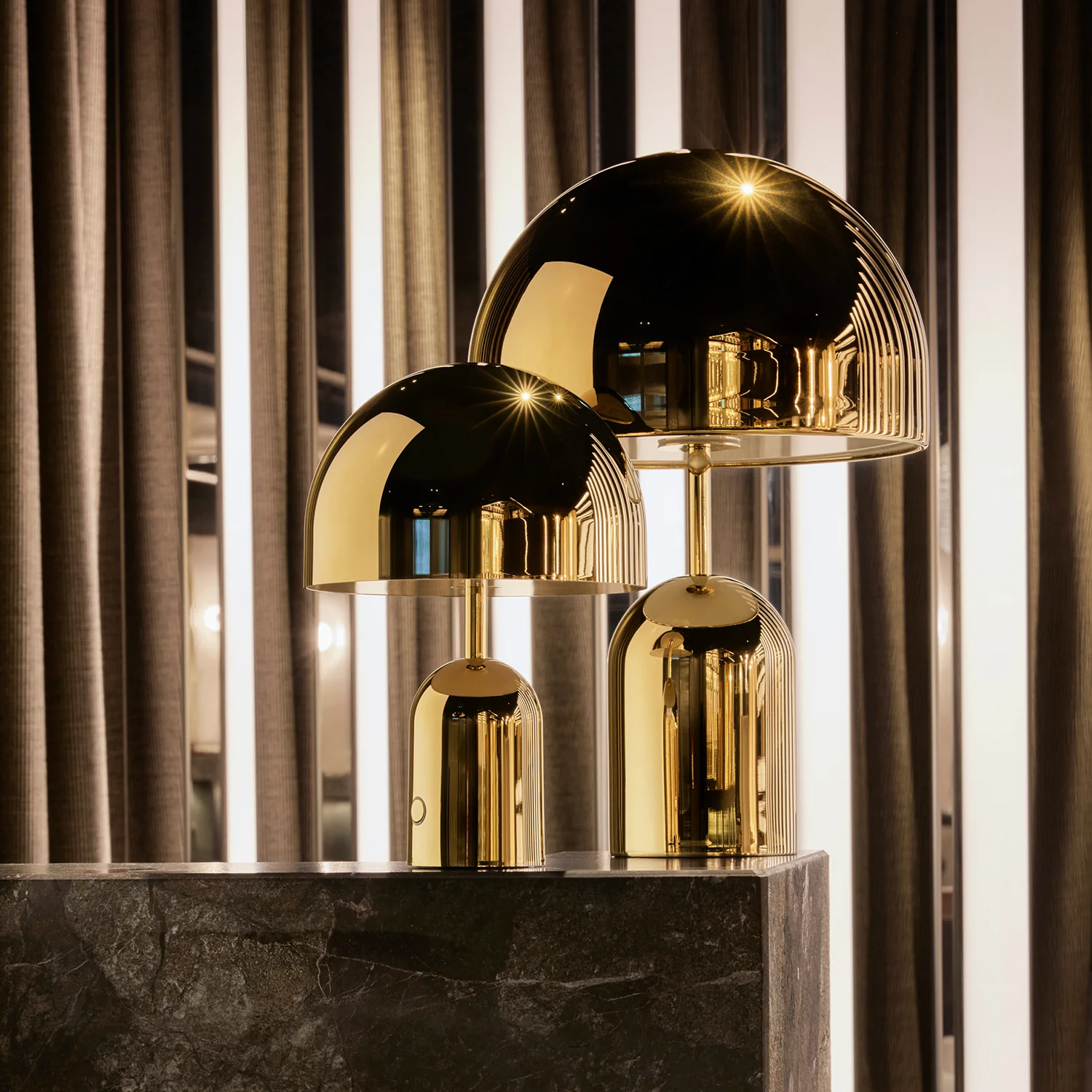 tom dixon | bell table lamp | gold - LC - Image 8