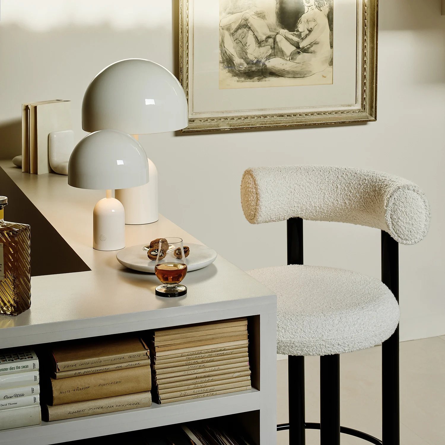 tom dixon | bell table lamp | white - LC - Image 7