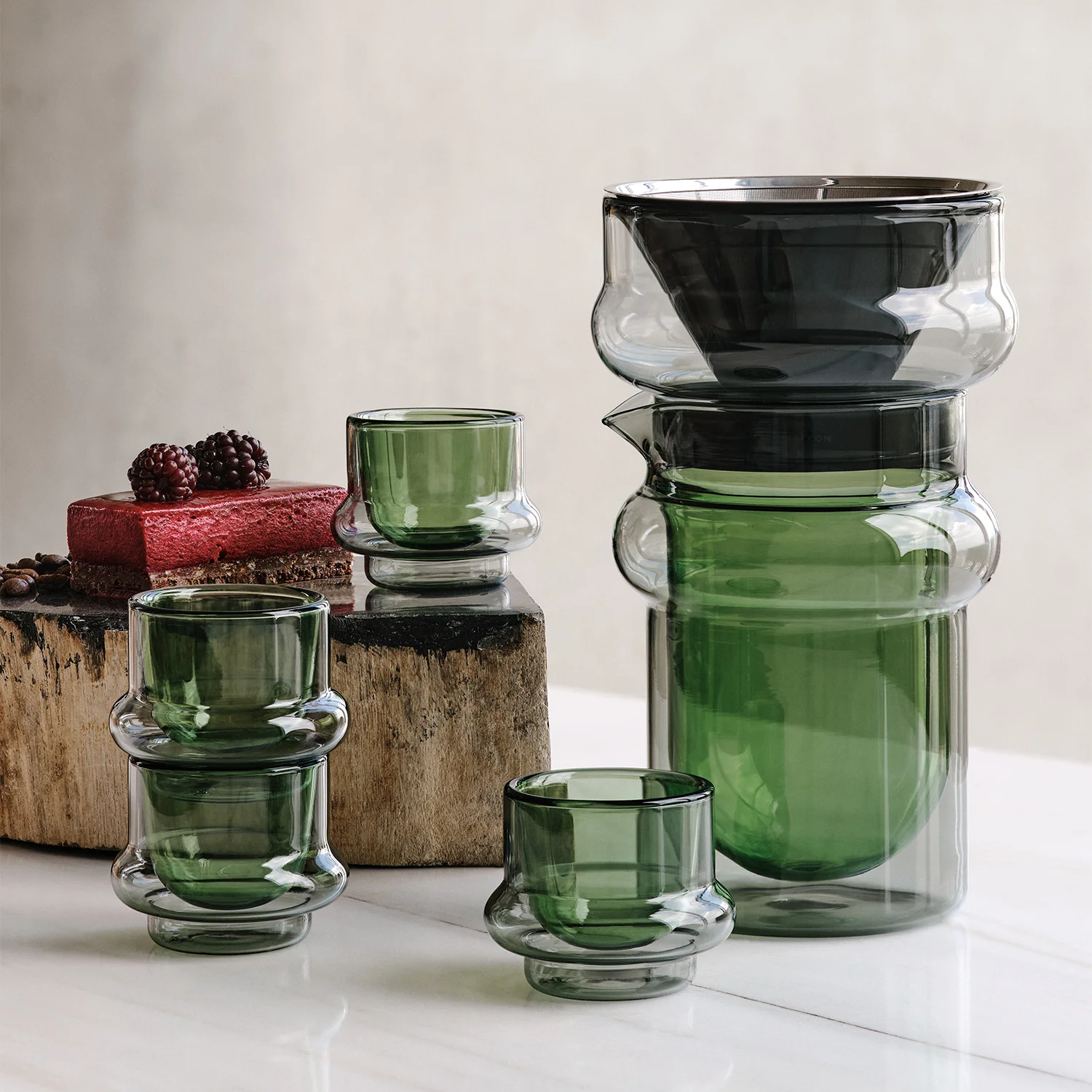 tom dixon | bump espresso cup | set of 4 | green - LC - Image 5