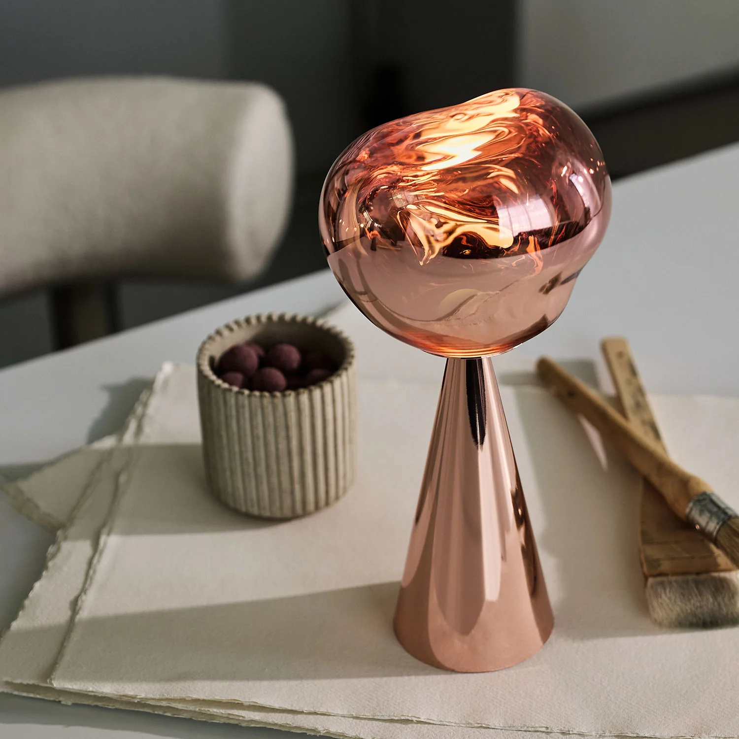 tom dixon | melt portable lamp | copper - LC - Image 2