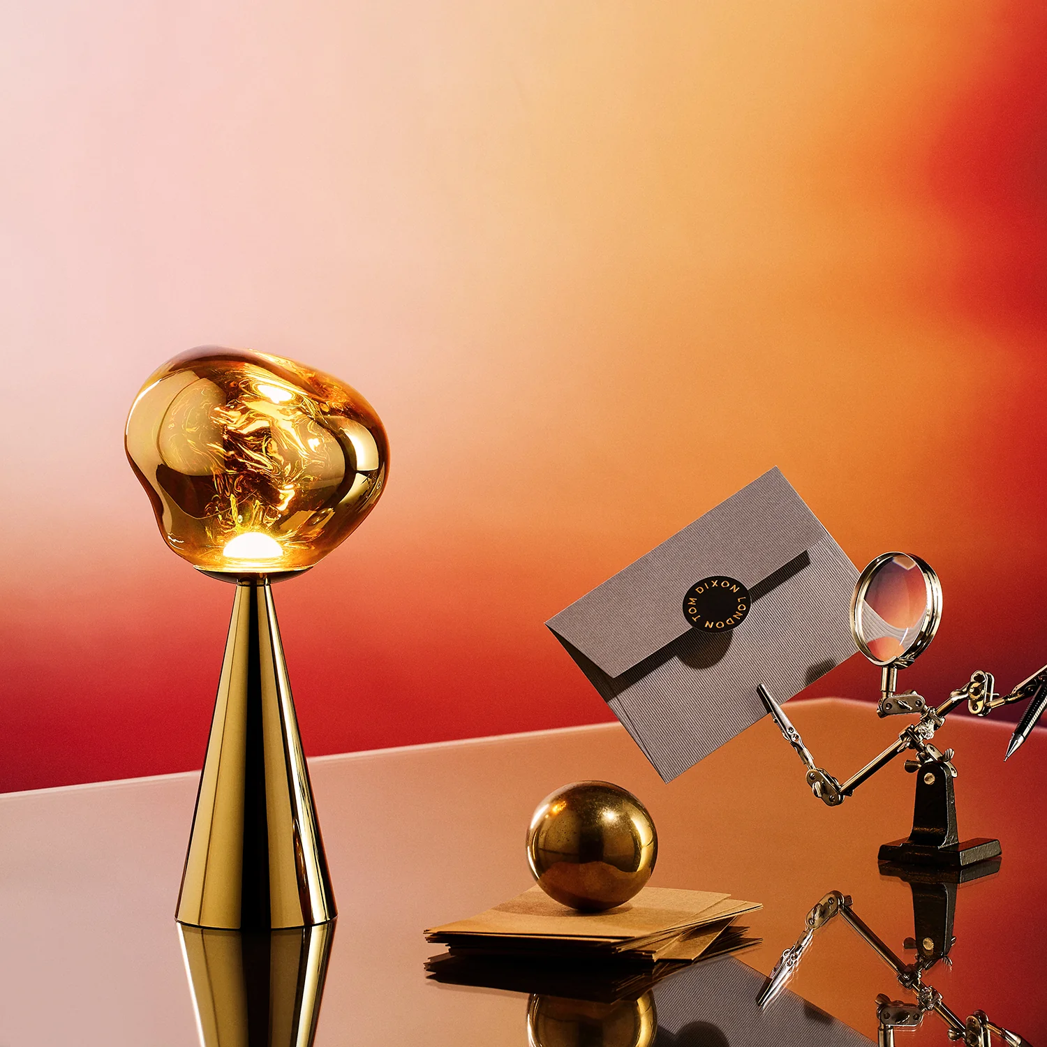 tom dixon | melt portable lamp | gold - LC - Image 11